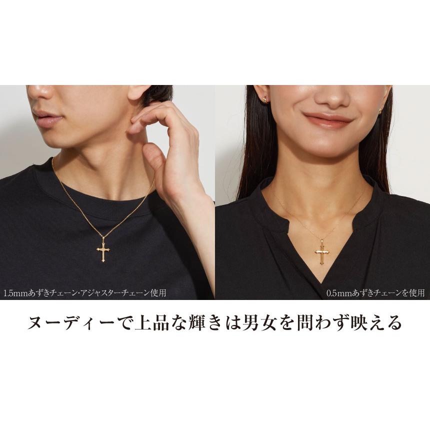 ララクリスティー LARA Christie ネックレストップ クロス 十字架 レディース メンズ pt900 プラチナ （プラチナ） プラチナ