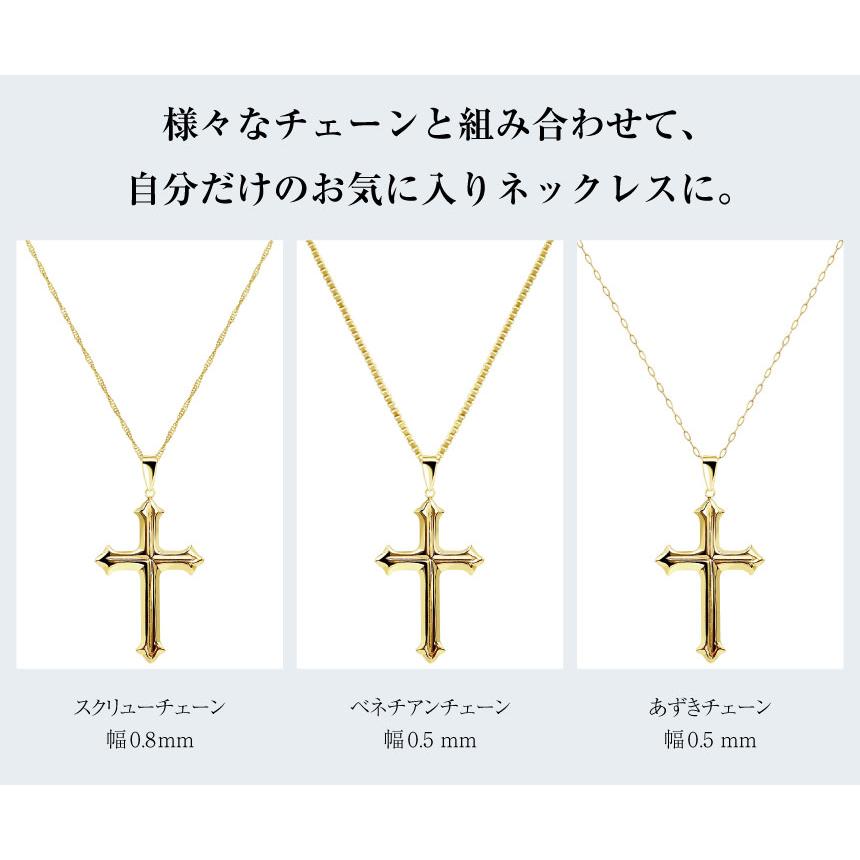 ララクリスティー LARA Christie ネックレストップ クロス 十字架 レディース メンズ pt900 プラチナ （プラチナ） プラチナ
