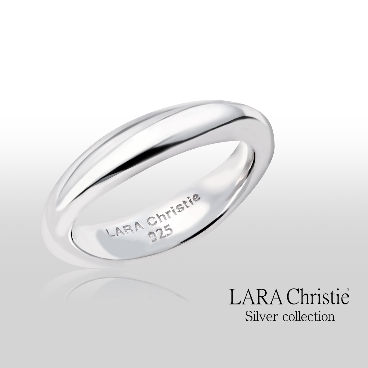 ララクリスティー LARA Christie 指輪 レディース シルバー シルバー925 シンプル おしゃれ リップデザイン （シルバー/7号） シルバー