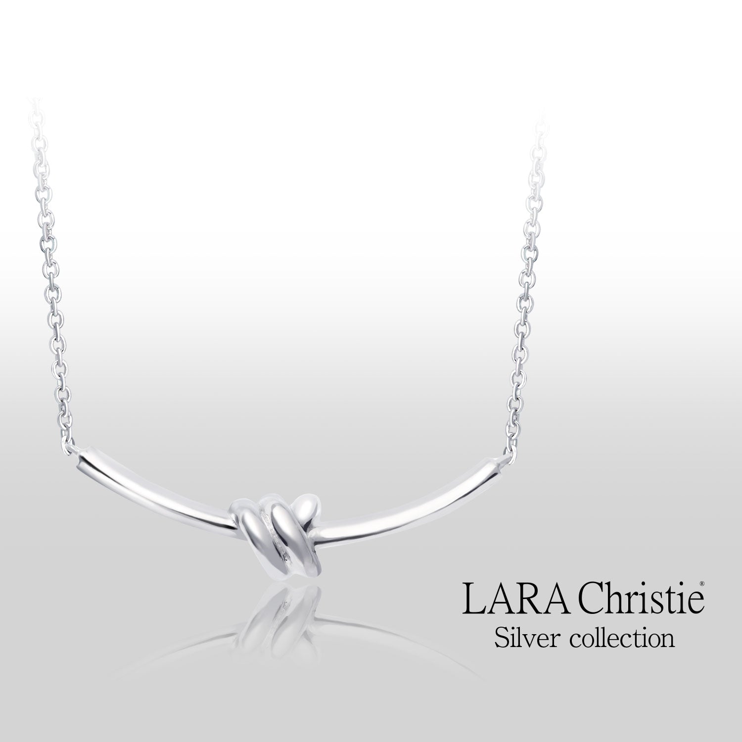 ララクリスティー LARA Christie ネックレス レディース シルバー  シルバー925 結び目 デザイン （シルバー） シルバー