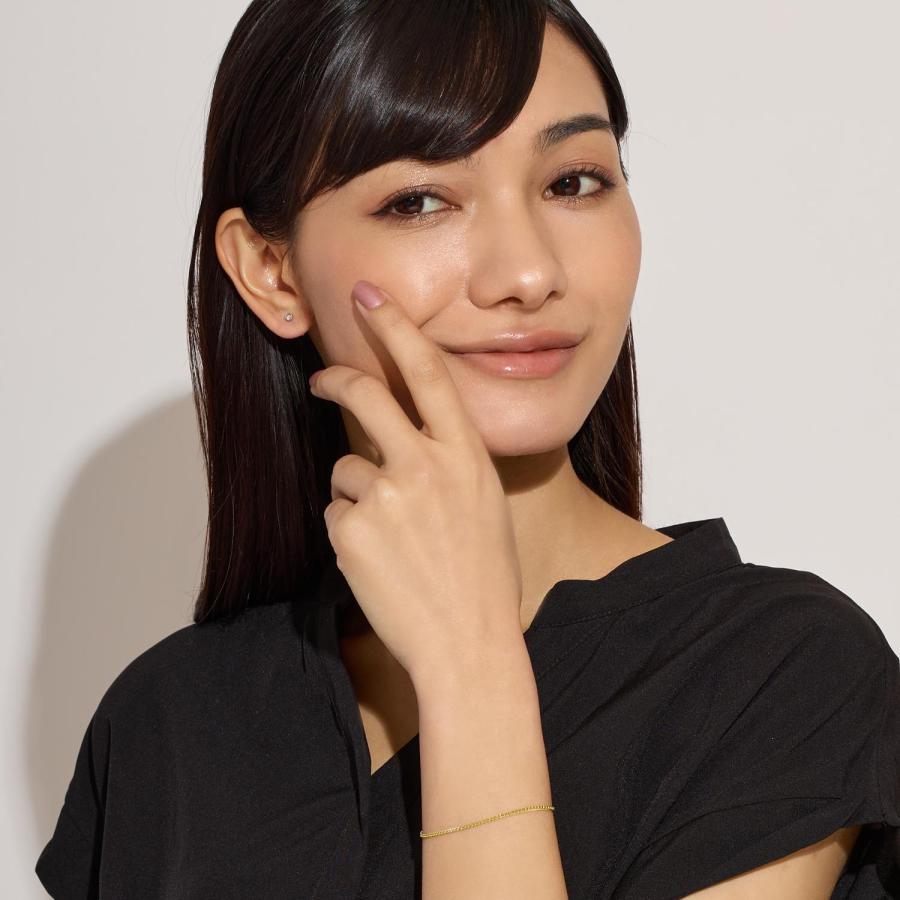 ララクリスティー LARA Christie ブレスレット チェーン レディース メンズ ゴールド 18金 k18 喜平 17cm （イエローゴールド） イエローゴールド