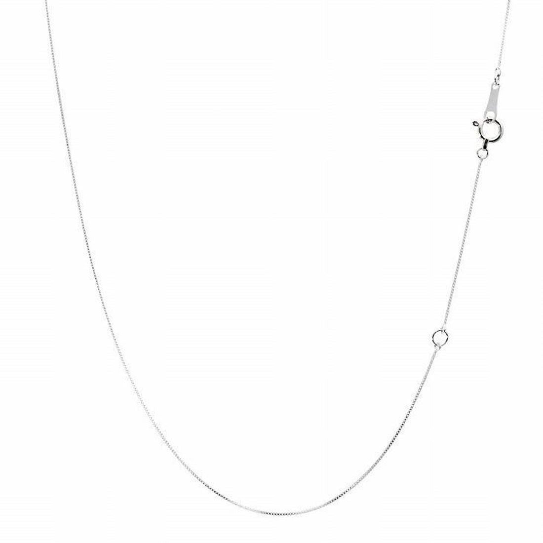 ララクリスティー LARA Christie ネックレス チェーン プラチナ 40cm ベネチアン チェーンのみ 幅 約0.5mm PT850 最長40cm 長さ調整可能  lc70-0001-pt （プラチナ） プラチナ