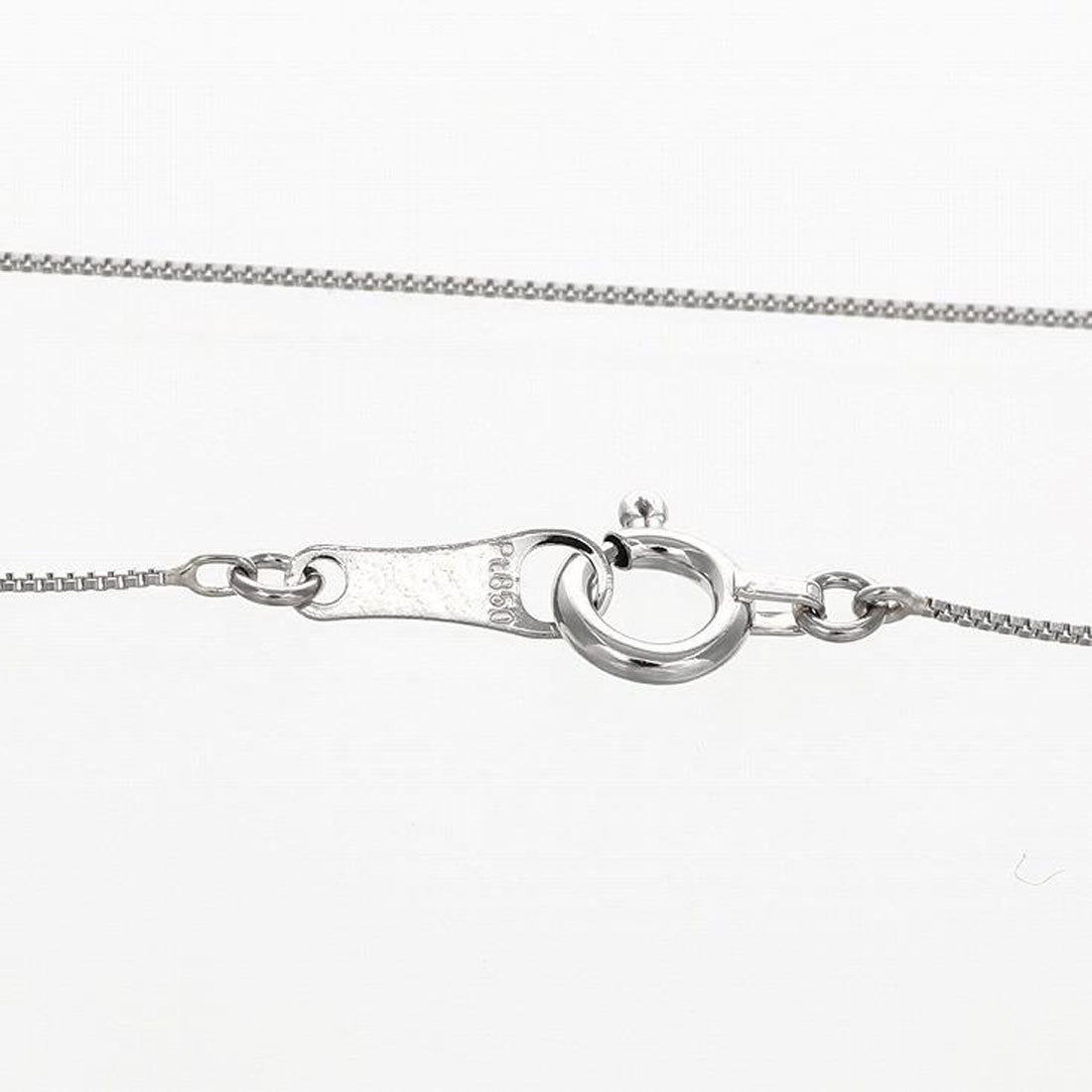 ララクリスティー LARA Christie ネックレス チェーン プラチナ 40cm ベネチアン チェーンのみ 幅 約0.5mm PT850 最長40cm 長さ調整可能  lc70-0001-pt （プラチナ） プラチナ