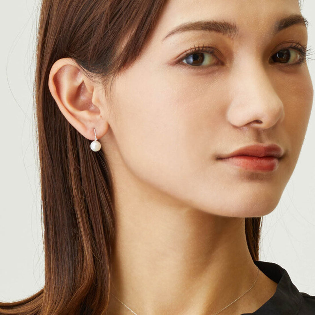 ララクリスティー LARA Christie ピアス あこや真珠 7.0-8.0mm レディース フック アコヤ真珠 プラチナ 18金 PT900 ゴールド K18  le56-0006