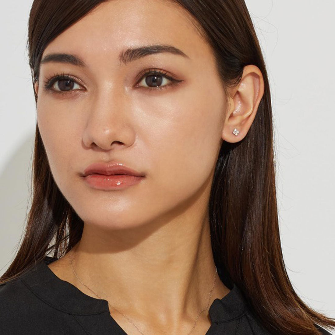 ララクリスティー LARA Christie ピアス レディース ダイヤ 天然ダイヤモンド 計0.3ct プラチナ K18 フラワー PT900 ゴールド  le56-0012 （プラチナ） プラチナ