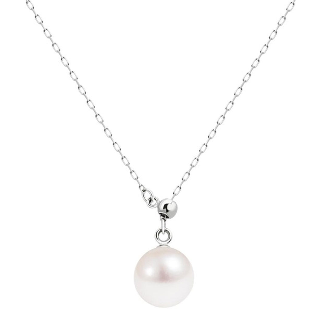 ララクリスティー LARA Christie ネックレス レディース 18金 あこや真珠 7～7.5mm ロングネックレス Y字 プラチナ パール 一粒 Pt850 K18 ゴールド  プレゼント lp56-0031 （プラチナ） プラチナ