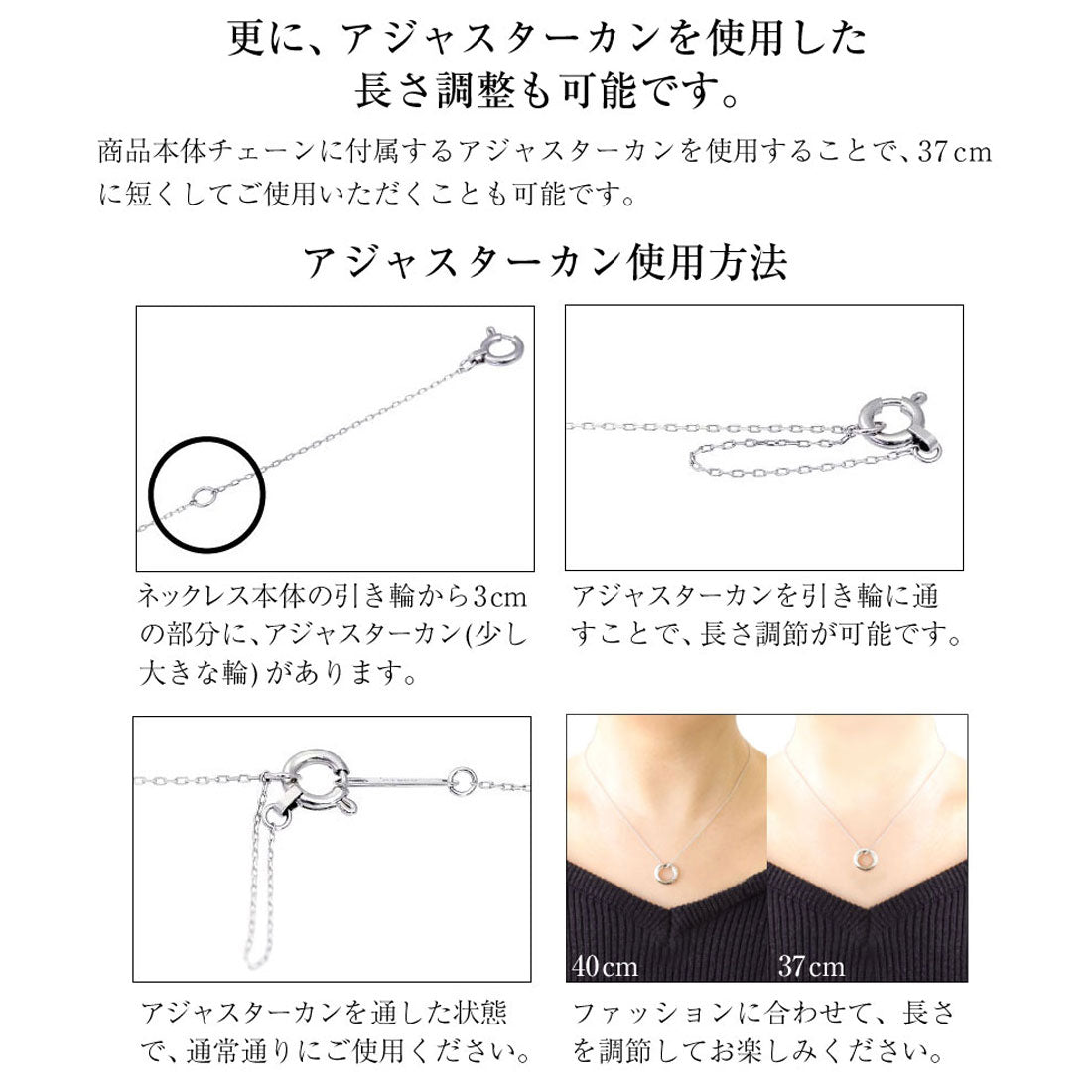 ララクリスティー LARA Christie ネックレス レディース 18金 あこや真珠 7～7.5mm ロングネックレス Y字 プラチナ パール 一粒 Pt850 K18 ゴールド  プレゼント lp56-0031 （プラチナ） プラチナ