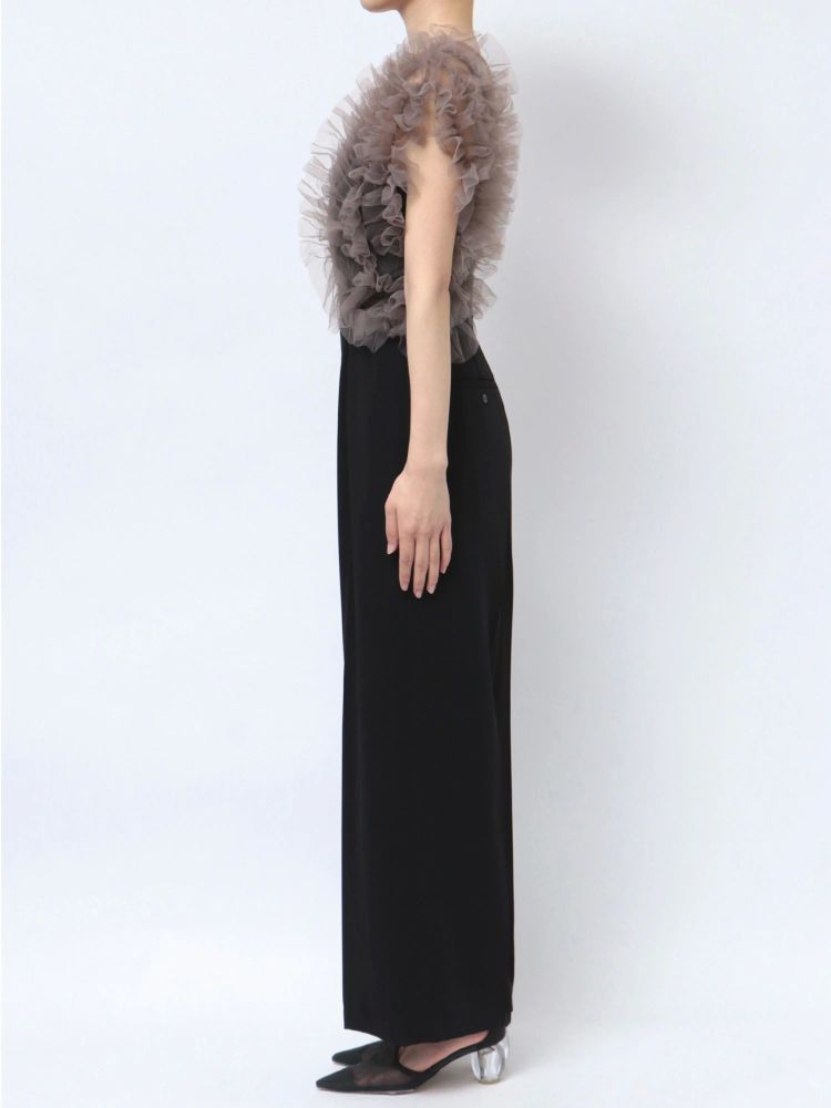 ラグナムーン LAGUNAMOON 【WEB限定】LADYチュールドッキングコンビネゾン （ボルドー） ボルドー