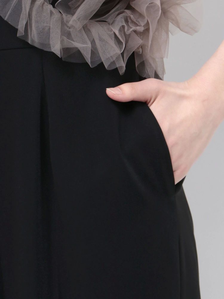 ラグナムーン LAGUNAMOON 【WEB限定】LADYチュールドッキングコンビネゾン （ボルドー） ボルドー