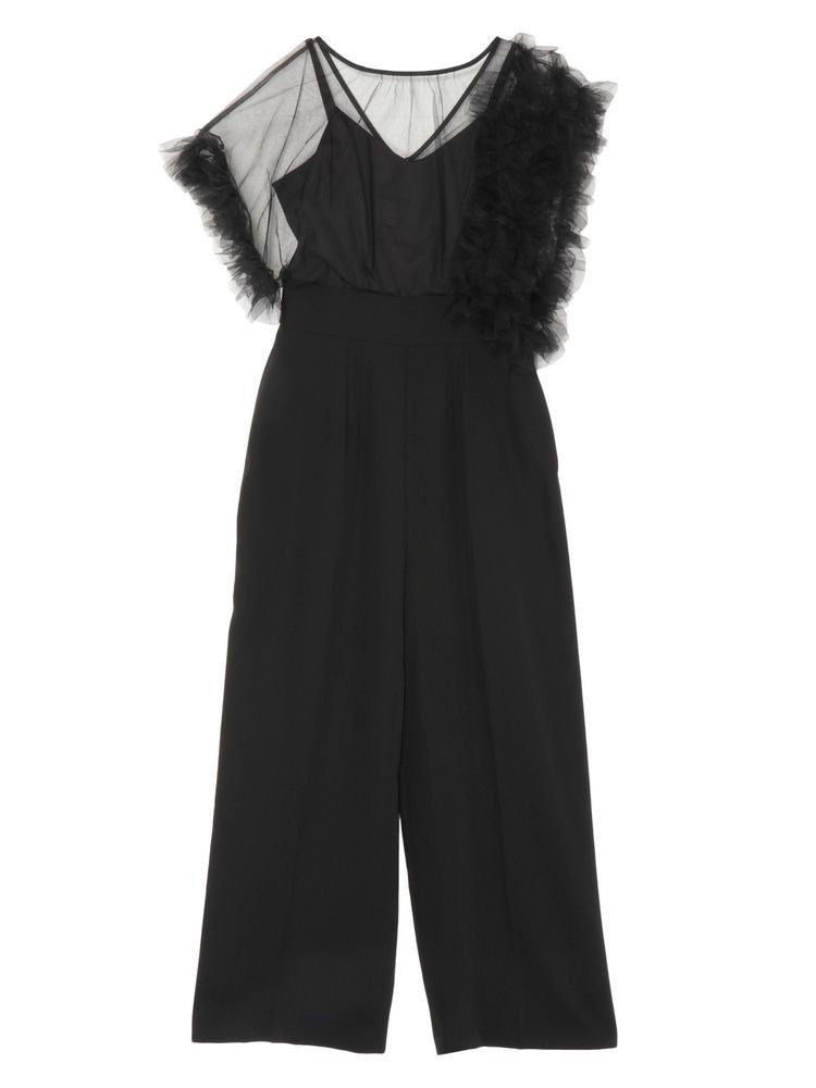 ラグナムーン LAGUNAMOON 【WEB限定】LADYチュールドッキングコンビネゾン （ボルドー） ボルドー