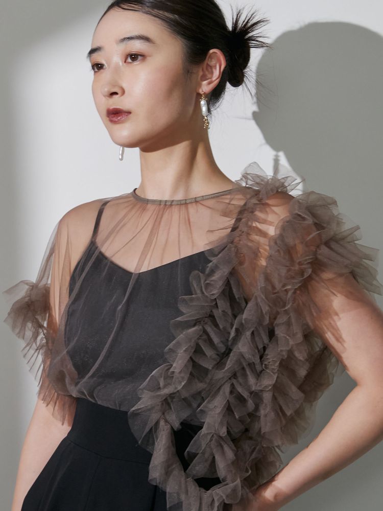 ラグナムーン LAGUNAMOON 【WEB限定】LADYチュールドッキングコンビネゾン