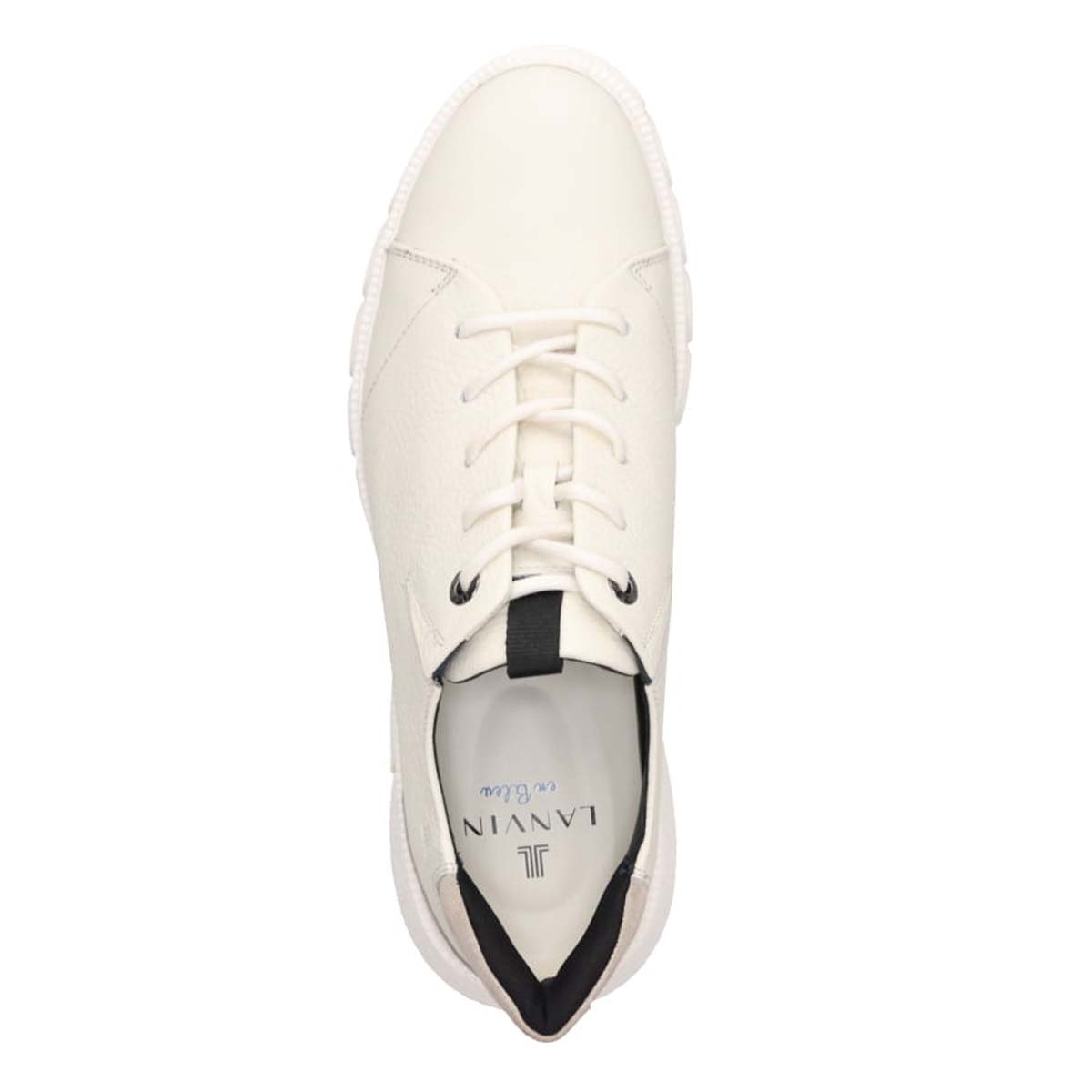 蘭萬藍藍色 LANVIN en Bleu 休閒皮革運動鞋 86579