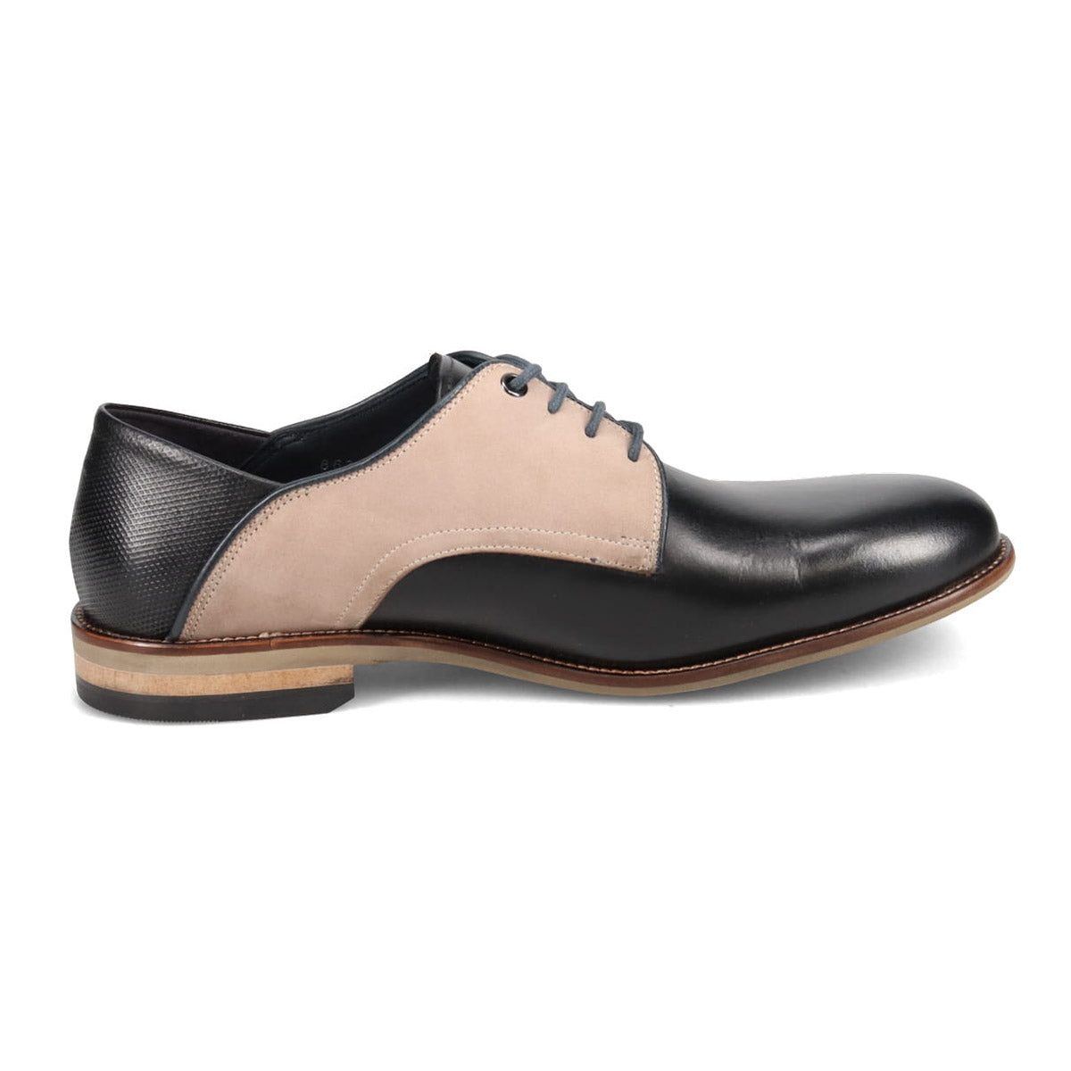ランバン オン ブルー LANVIN en Bleu 異素材コンビネーション・レースアップシューズ 86331