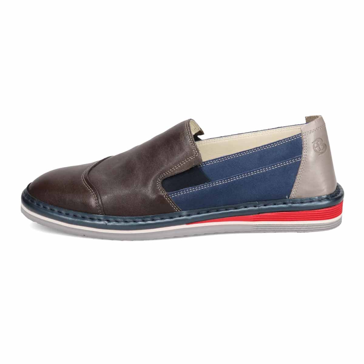 ランバン オン ブルー LANVIN en Bleu バイカラースリッポン カジュアルシューズ  86520
