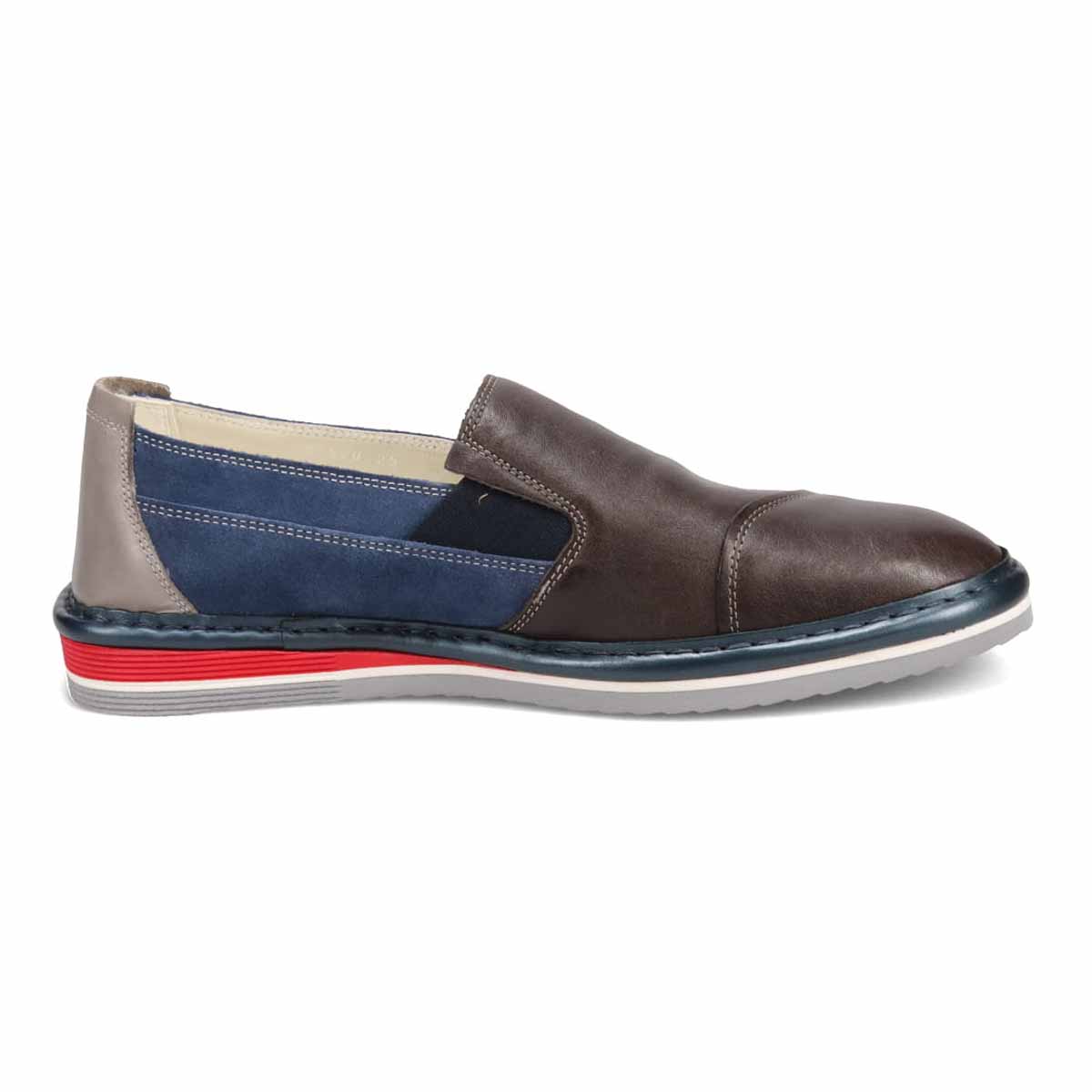 ランバン オン ブルー LANVIN en Bleu バイカラースリッポン カジュアルシューズ  86520