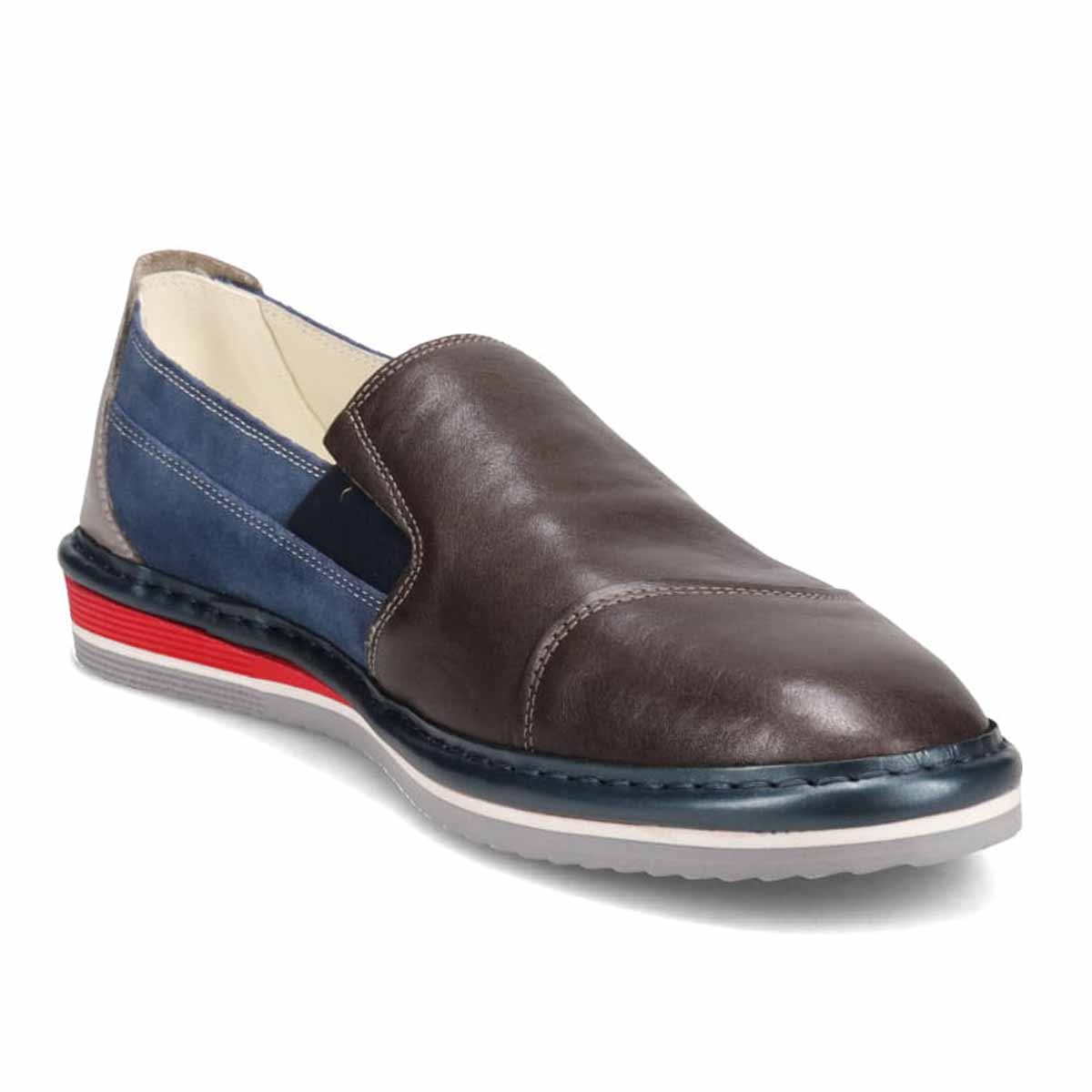 ランバン オン ブルー LANVIN en Bleu バイカラースリッポン カジュアルシューズ  86520