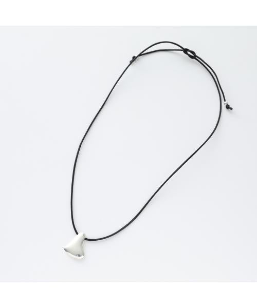 ラピュイ LAPUIS LAPUIS ネックレス Heart cord necklace 245-220118 （1/シルバー） 1/シルバー