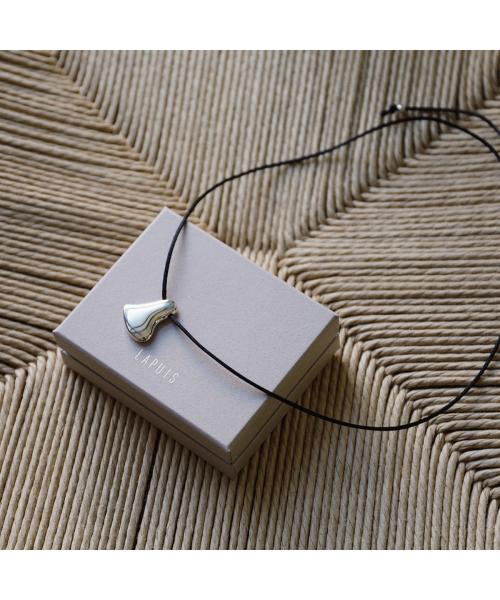 ラピュイ LAPUIS LAPUIS ネックレス Heart cord necklace 245-220118 （1/シルバー） 1/シルバー