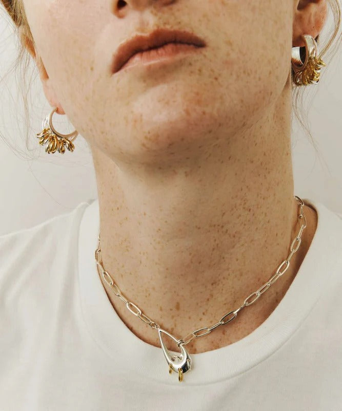 ラピュイ LAPUIS ボリュームコイル ピアスイヤリング（Volume coil pierced earrings） （マルチ） マルチ