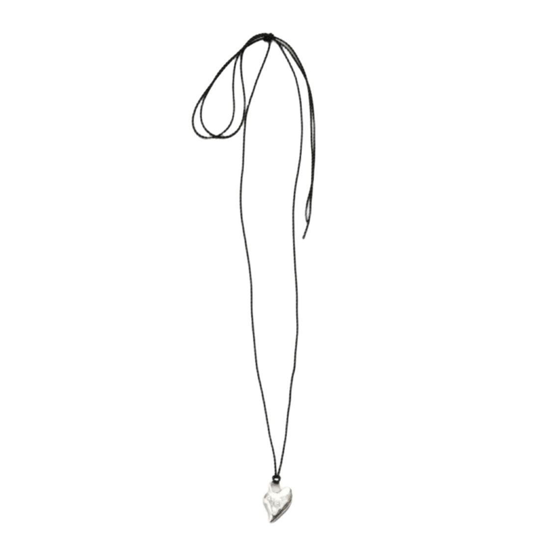 ラピュイ LAPUIS ガーデン ハート ネックレス（Garden heart necklace） （シルバー） シルバー