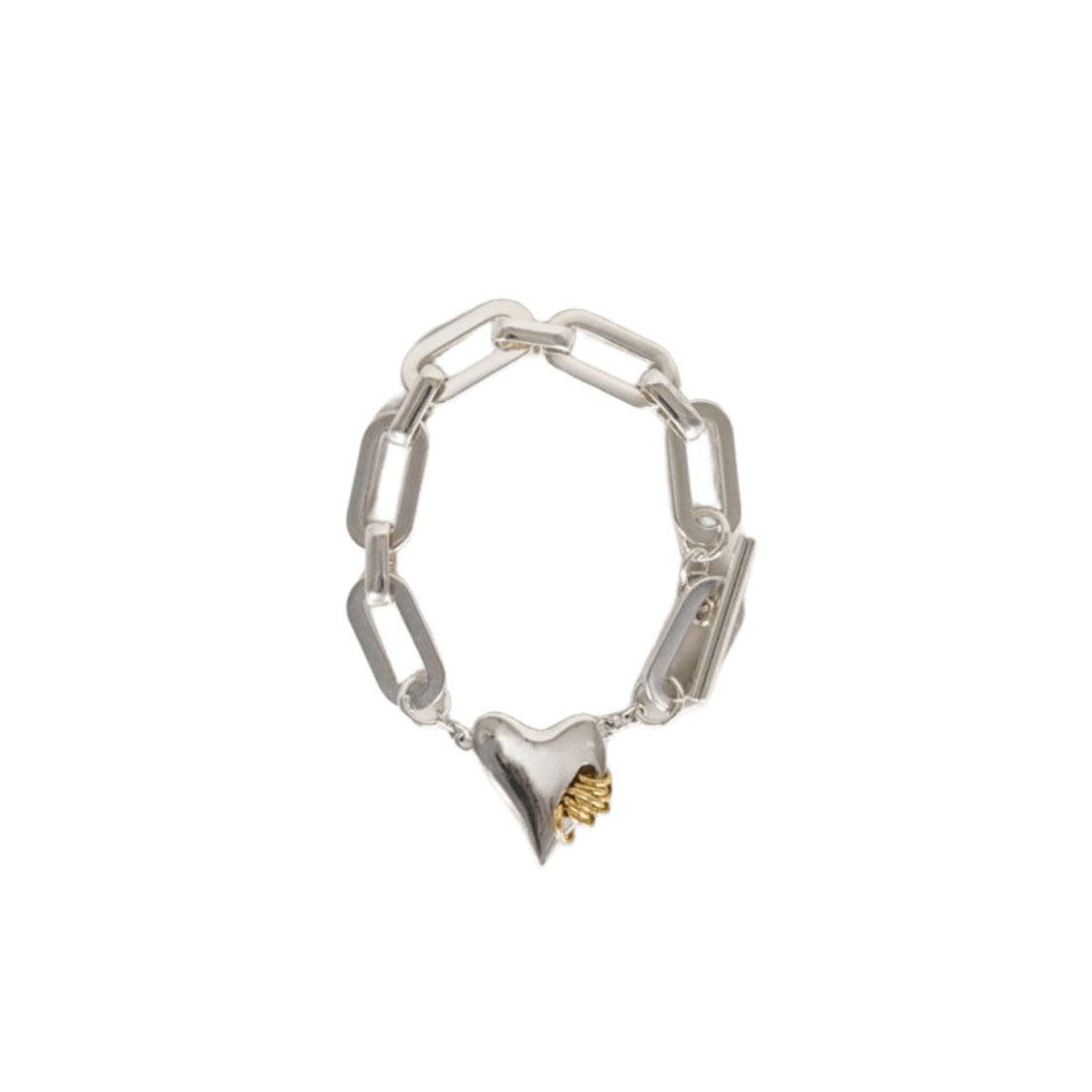 ラピュイ LAPUIS コイル ハート ブレスレット（Coil heart bracelet） （マルチ） マルチ