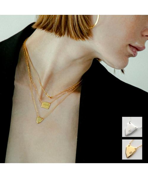 ラピュイ LAPUIS LAPUIS ネックレス Oh necklace 254-220116 （1/シルバー） 1/シルバー