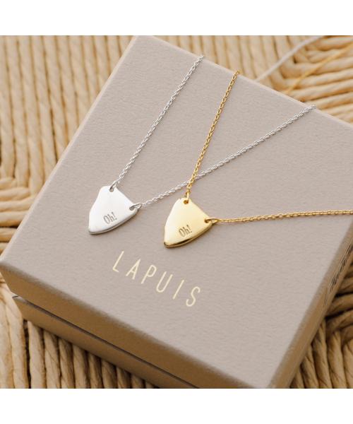 ラピュイ LAPUIS LAPUIS ネックレス Oh necklace 254-220116 （1/シルバー） 1/シルバー