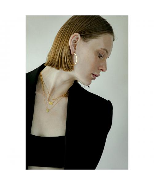 ラピュイ LAPUIS LAPUIS ネックレス Oh necklace 254-220116 （1/シルバー） 1/シルバー