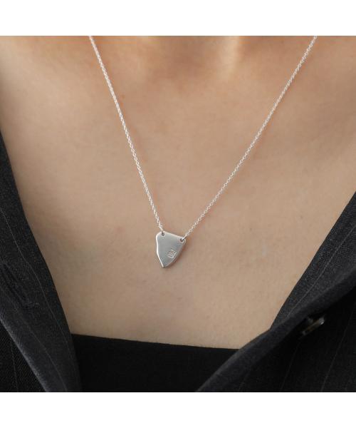 ラピュイ LAPUIS LAPUIS ネックレス Oh necklace 254-220116 （1/シルバー） 1/シルバー