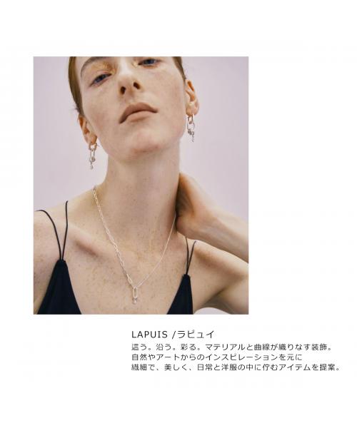 ラピュイ LAPUIS LAPUIS ネックレス Oh necklace 254-220116 （1/シルバー） 1/シルバー