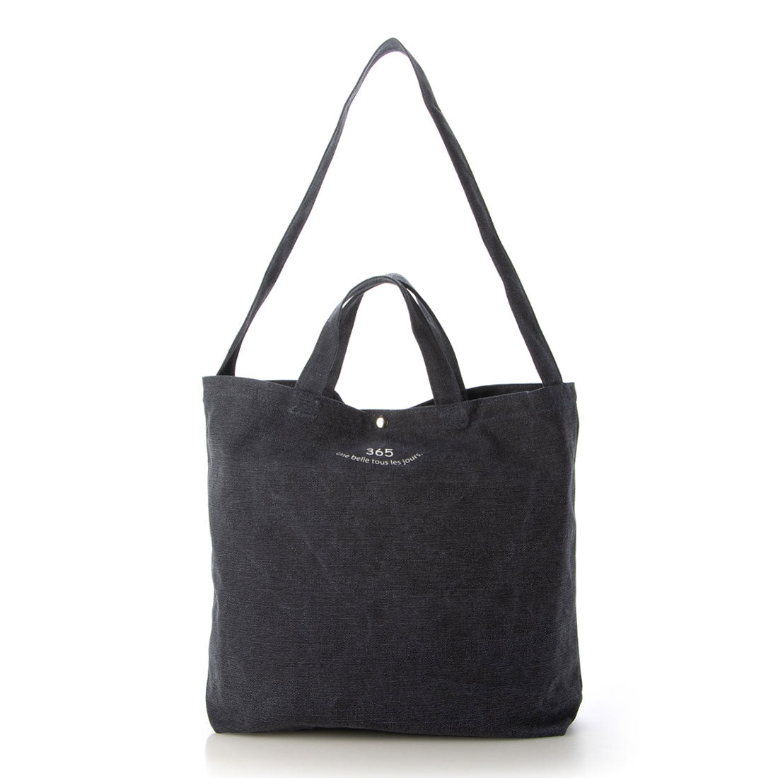 LAFIEL Canvas 365 Logo Print 2WAY Tote Shoulder Bag
