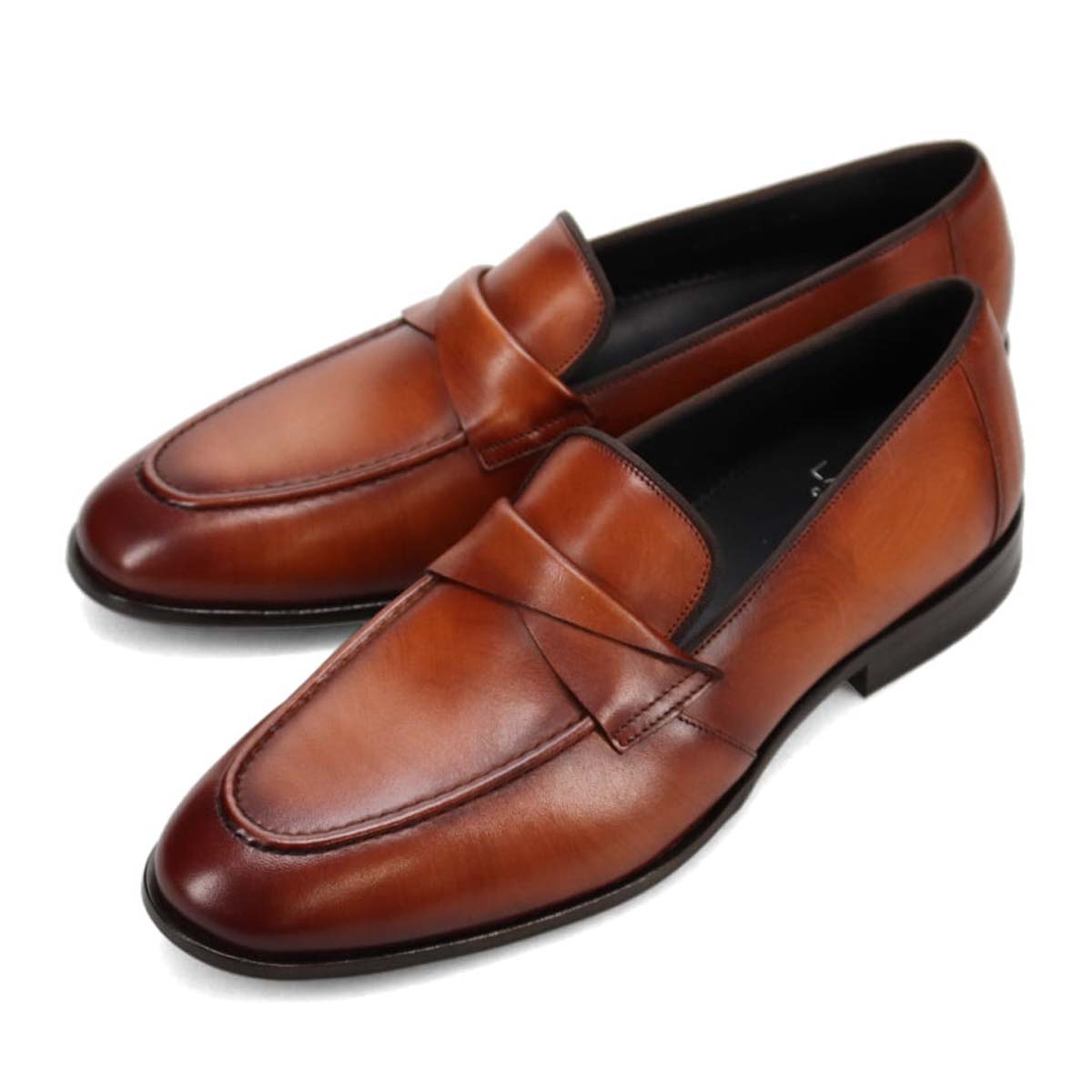LANVIN COLLECTION Cross Belt Slip-On Shoes 83508