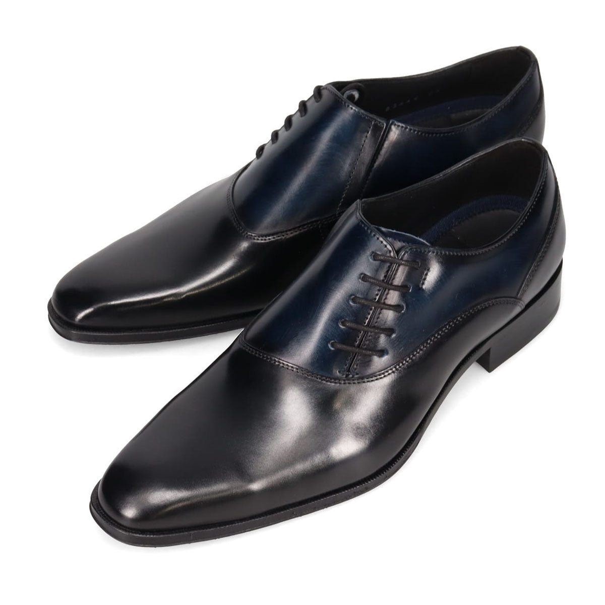 LANVIN COLLECTION Color Block Formal Side Lace Dress Shoes 83444