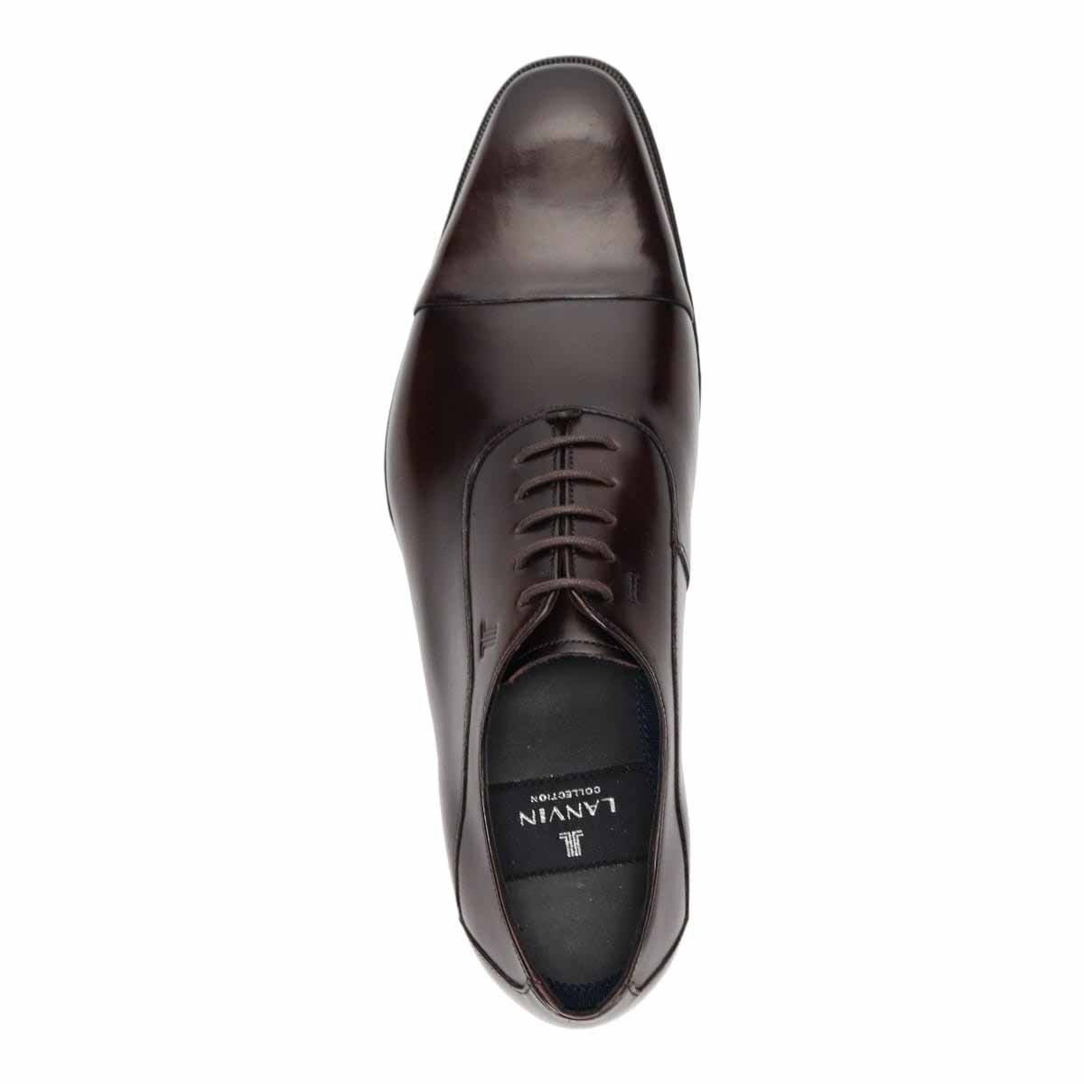 LANVIN COLLECTION Formal Oxford Straight Tip Dress Shoes 83461