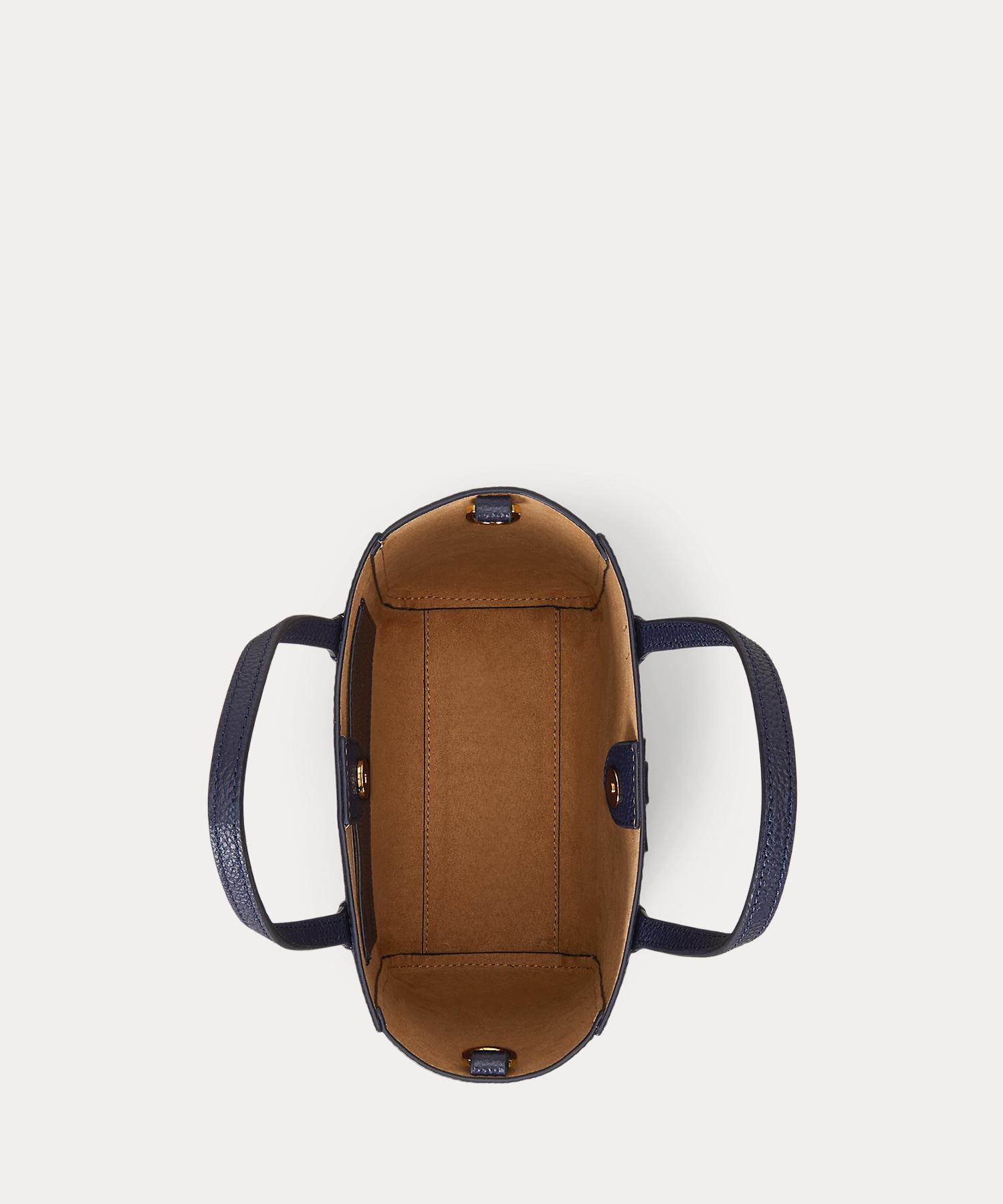 ローレン ラルフ ローレン LAUREN RALPH LAUREN ペブルド レザー スモール Cameryn トート バッグ （410ネイビー） 410ネイビー