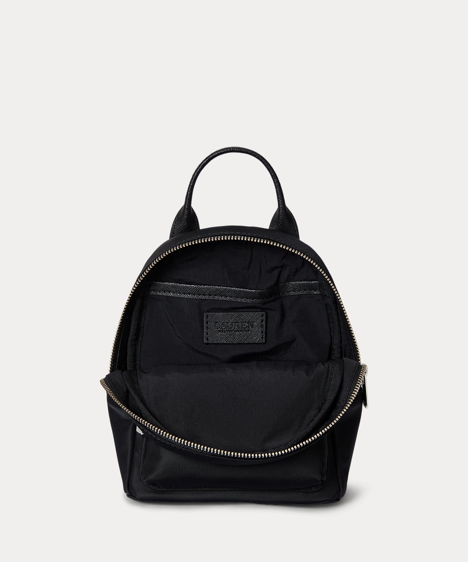 ローレン ラルフ ローレン LAUREN RALPH LAUREN ナイロン ミニ Stevie クロスボディ （001ブラック） 001ブラック