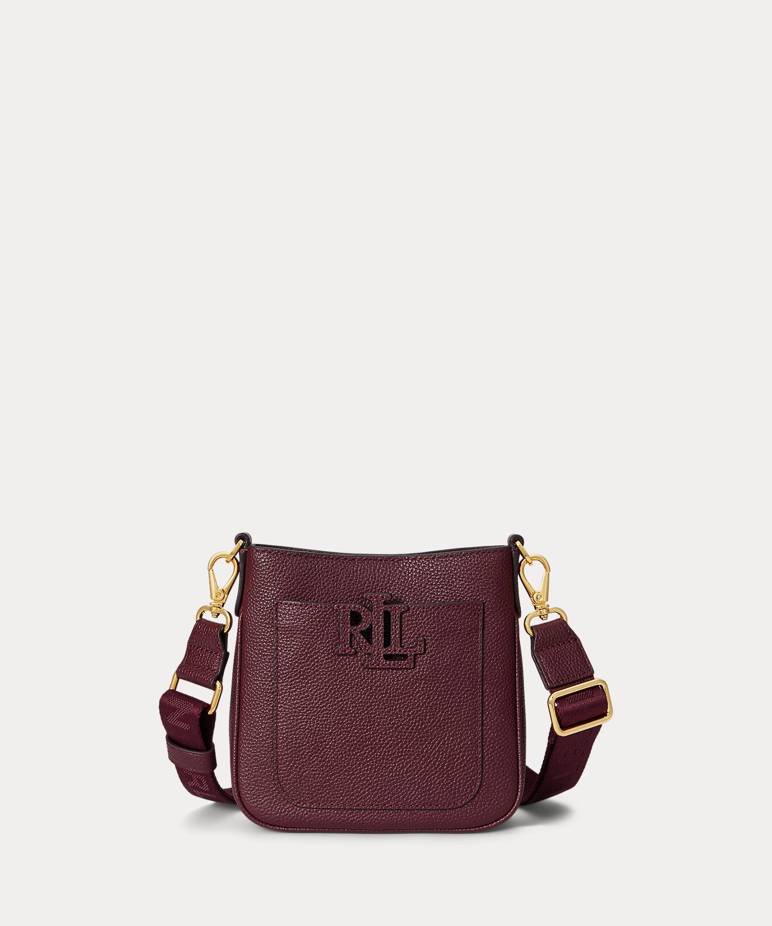 ローレン ラルフ ローレン LAUREN RALPH LAUREN ペブルド レザー スモール Cameryn クロスボディ （600レッド） 600レッド
