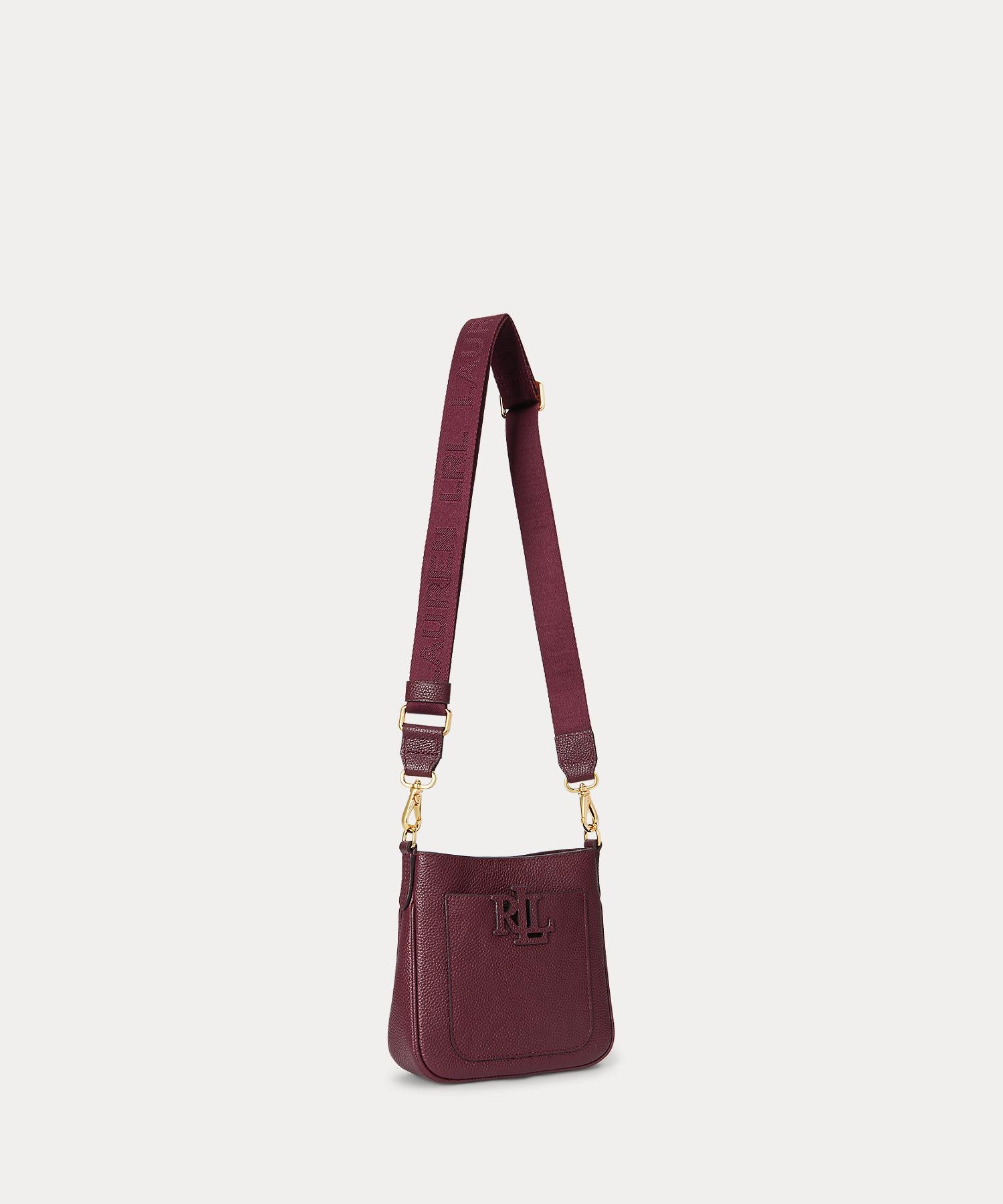 ローレン ラルフ ローレン LAUREN RALPH LAUREN ペブルド レザー スモール Cameryn クロスボディ （600レッド） 600レッド