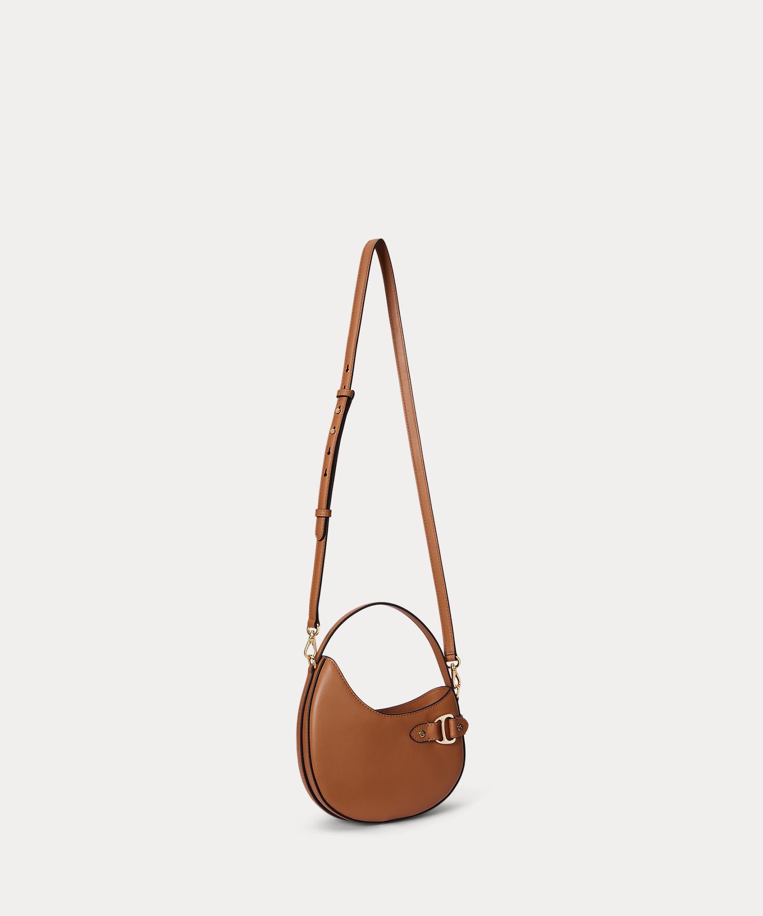 ローレン ラルフ ローレン LAUREN RALPH LAUREN レザー スモール Tasha クロスボディ バッグ （200ブラウン） 200ブラウン