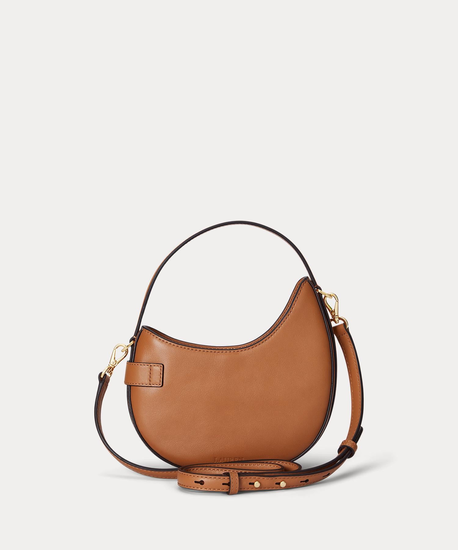 ローレン ラルフ ローレン LAUREN RALPH LAUREN レザー スモール Tasha クロスボディ バッグ （200ブラウン） 200ブラウン