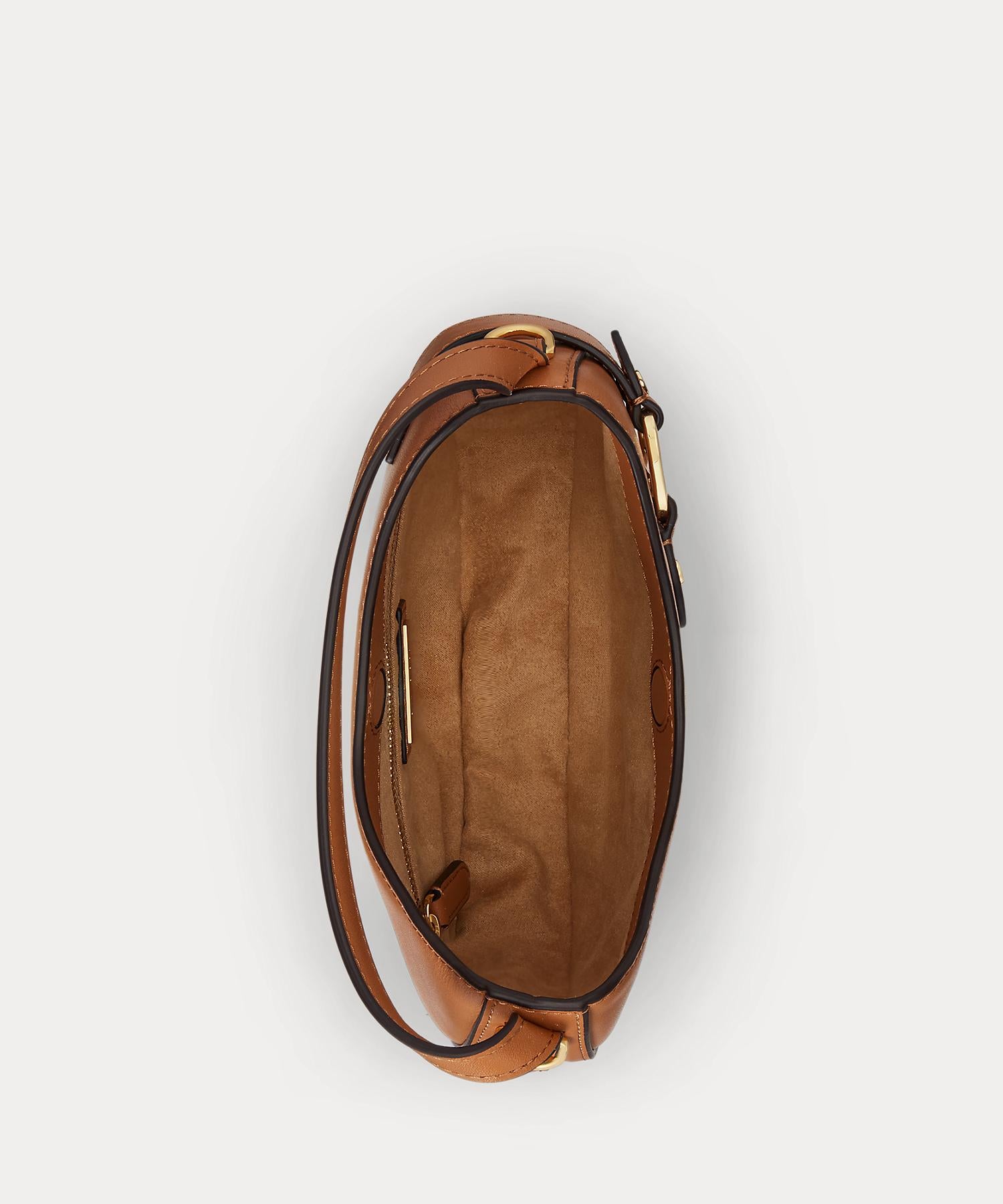 ローレン ラルフ ローレン LAUREN RALPH LAUREN レザー スモール Tasha クロスボディ バッグ （200ブラウン） 200ブラウン