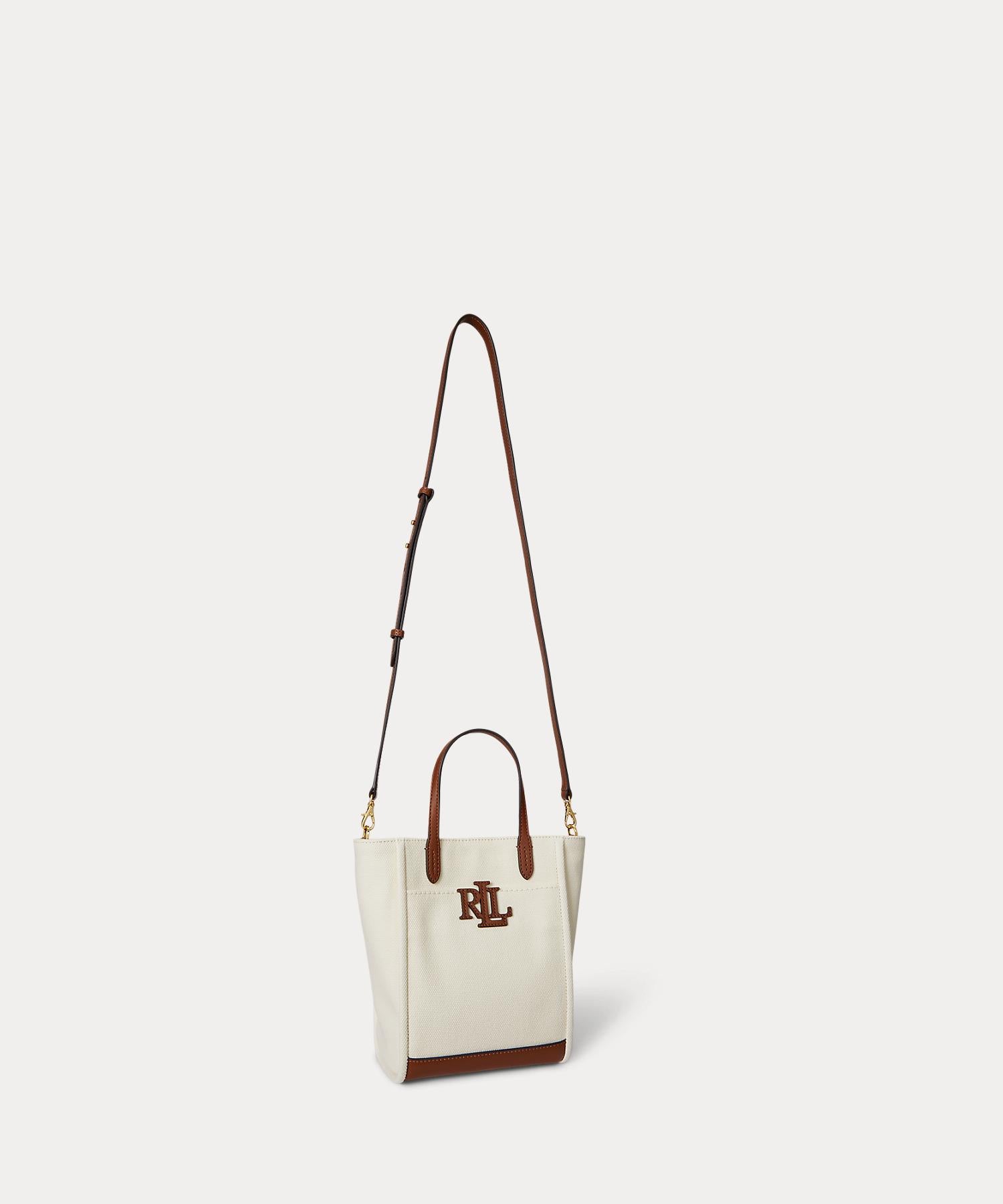 ローレン ラルフ ローレン LAUREN RALPH LAUREN キャンバス スモール Cameryn トート バッグ （101ナチュラル） 101ナチュラル