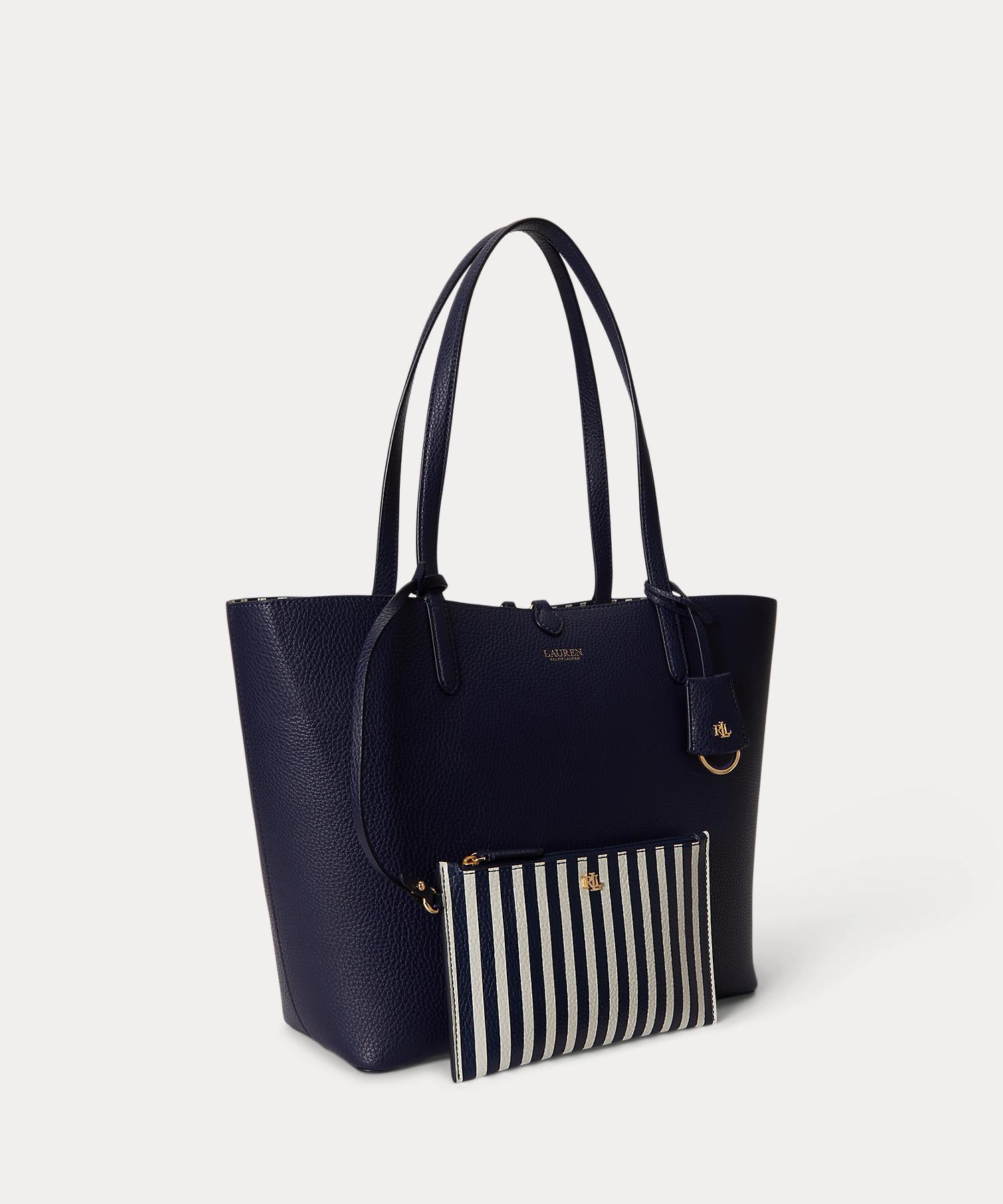 ローレン ラルフ ローレン LAUREN RALPH LAUREN フェイクレザー ラージ リバーシブル トート バッグ （999マルチカラー） 999マルチカラー