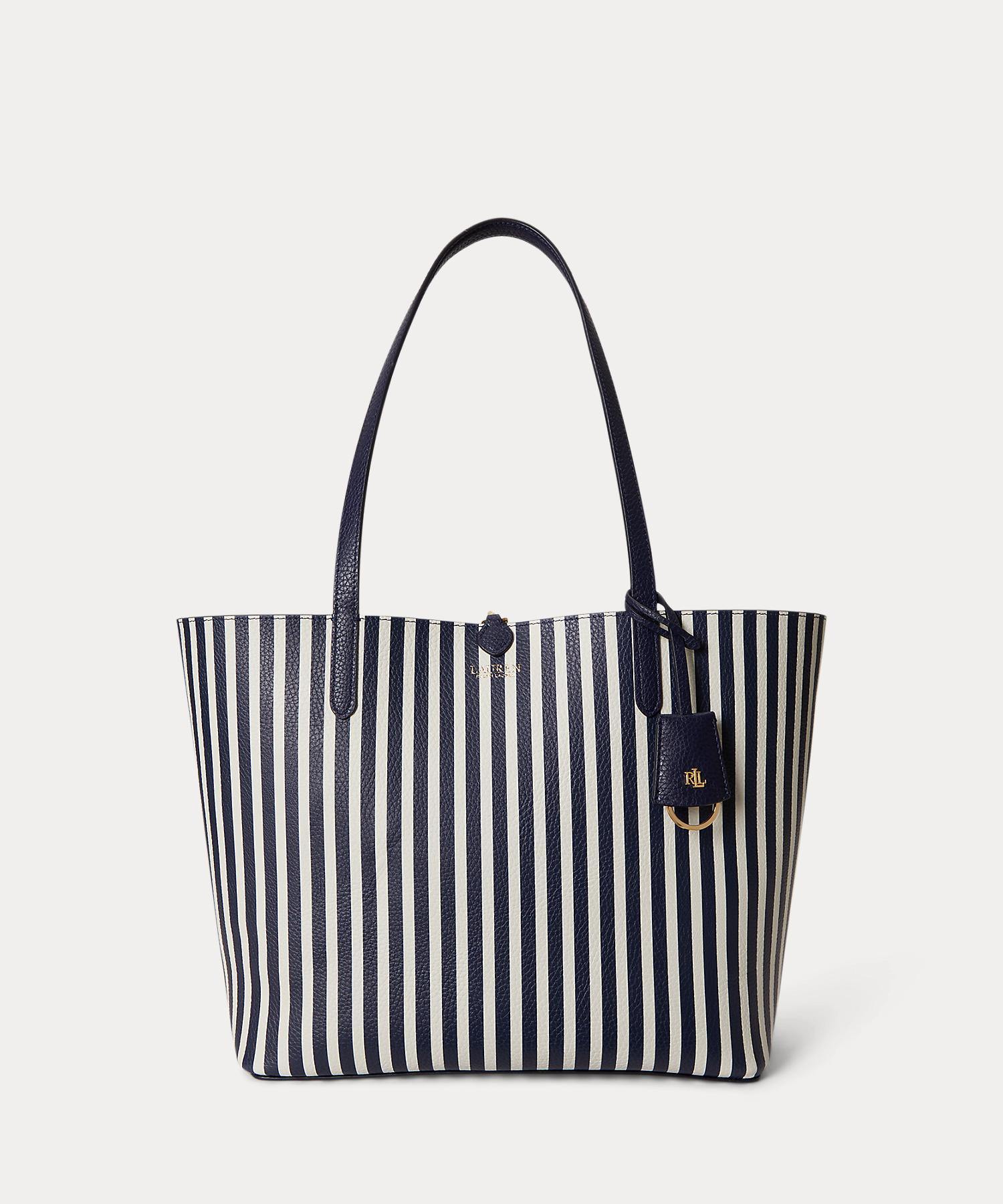 ローレン ラルフ ローレン LAUREN RALPH LAUREN フェイクレザー ラージ リバーシブル トート バッグ （999マルチカラー） 999マルチカラー