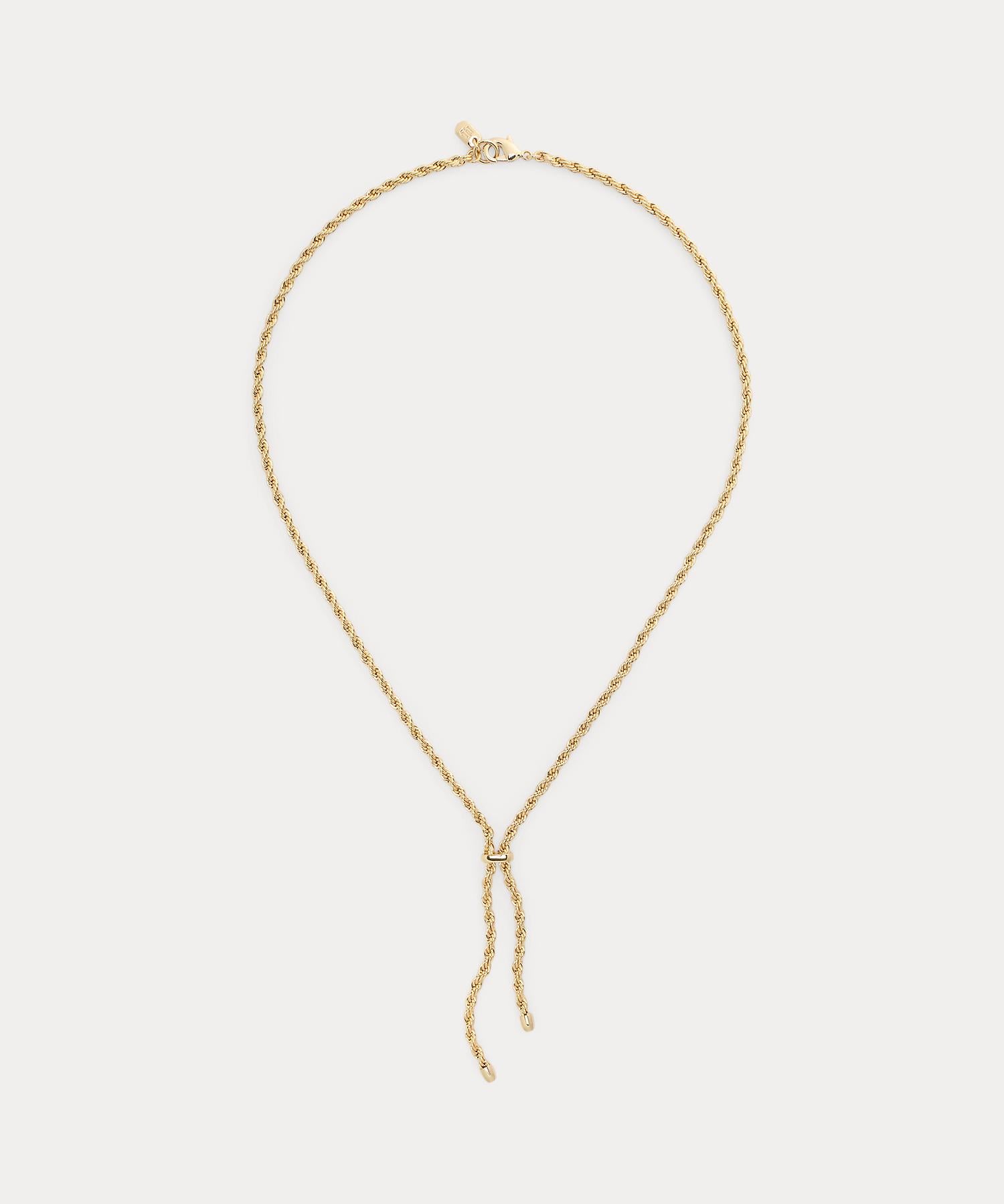 ローレン ラルフ ローレン LAUREN RALPH LAUREN ゴールドプレーテッド ラリアット ネックレス （710イエロー） 710イエロー