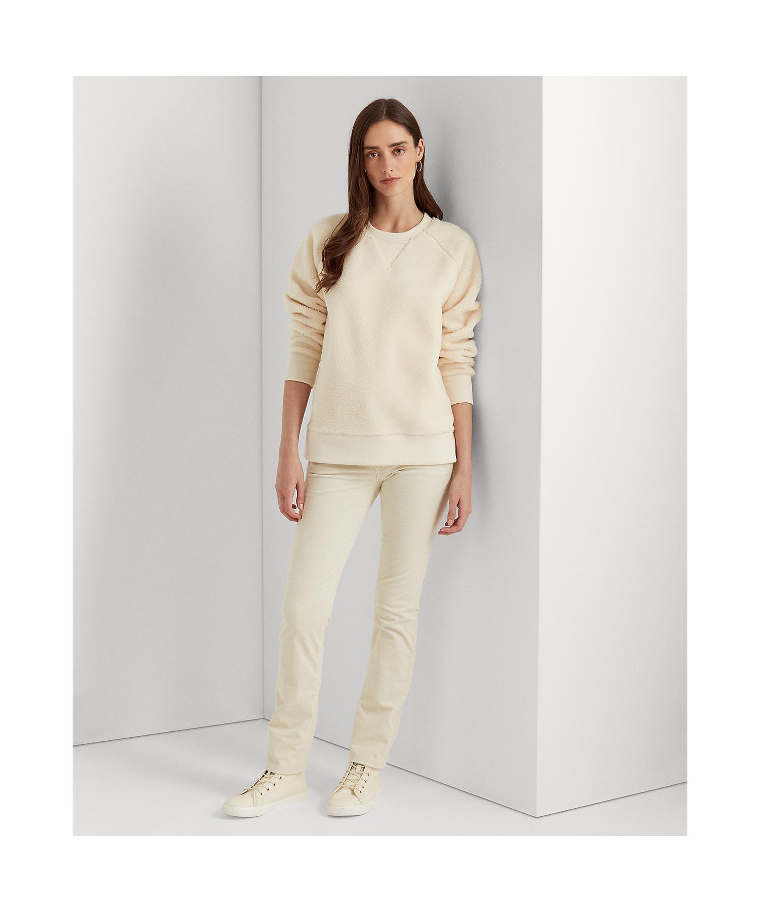 ローレン ラルフ ローレン LAUREN RALPH LAUREN ストレッチ コーデュロイ ミッドライズ ストレート パンツ （101ナチュラル） 101ナチュラル