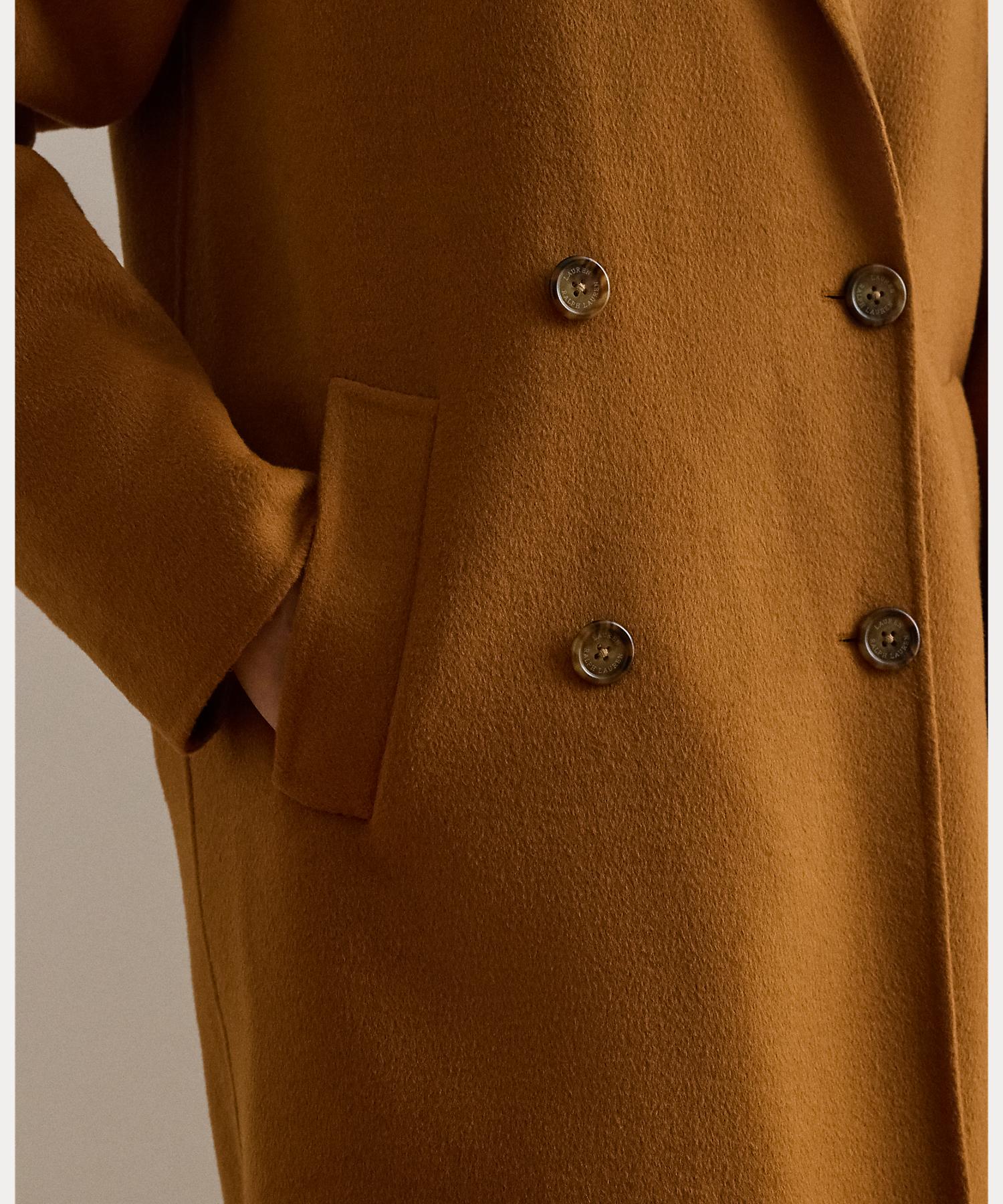 ローレン ラルフ ローレン LAUREN RALPH LAUREN ダブルブレステッド ウールブレンド コクーン コート （200ブラウン） 200ブラウン