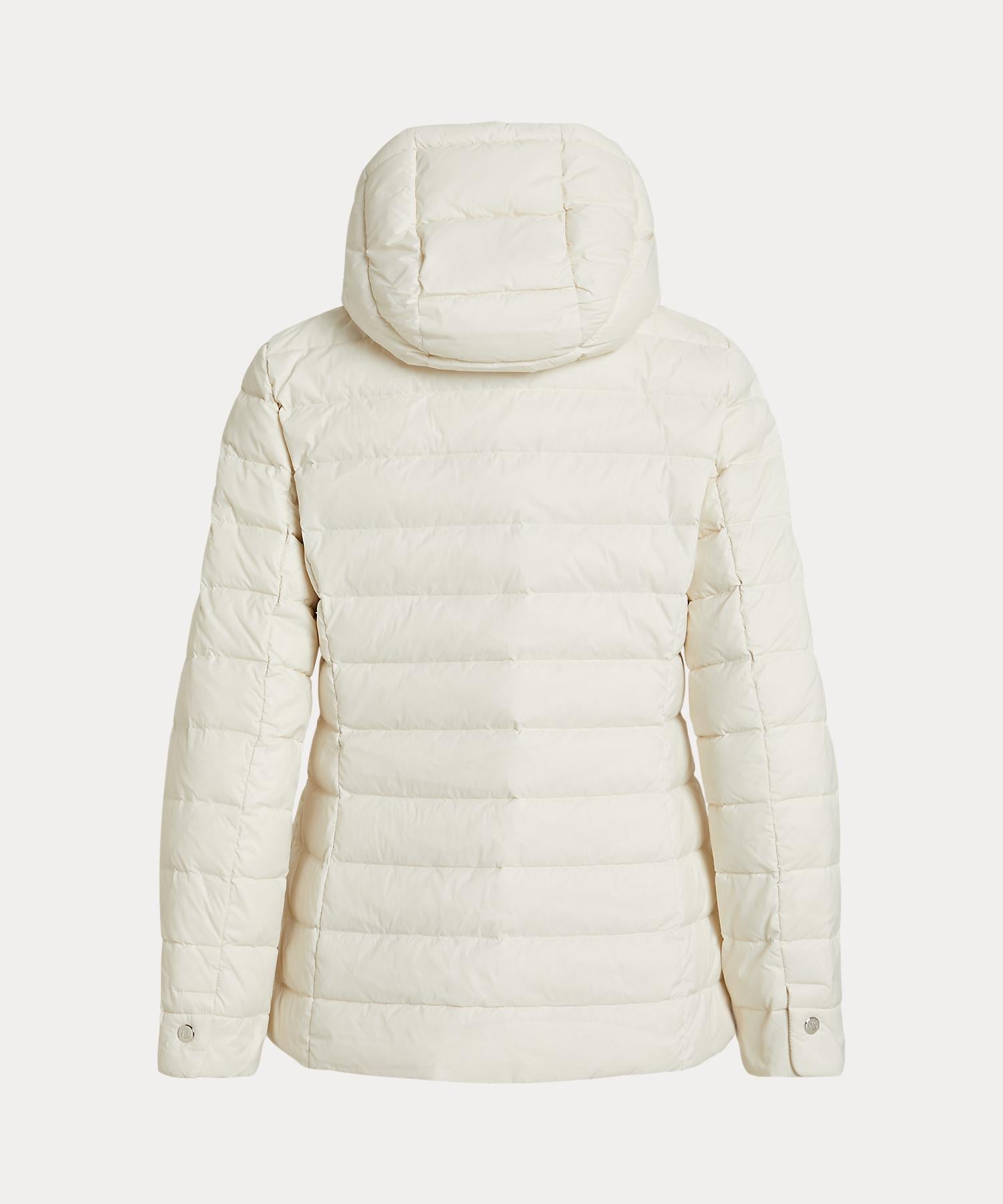 ローレン ラルフ ローレン LAUREN RALPH LAUREN フーデッド チャンネルキルテッド ダウン コート （101ナチュラル） 101ナチュラル