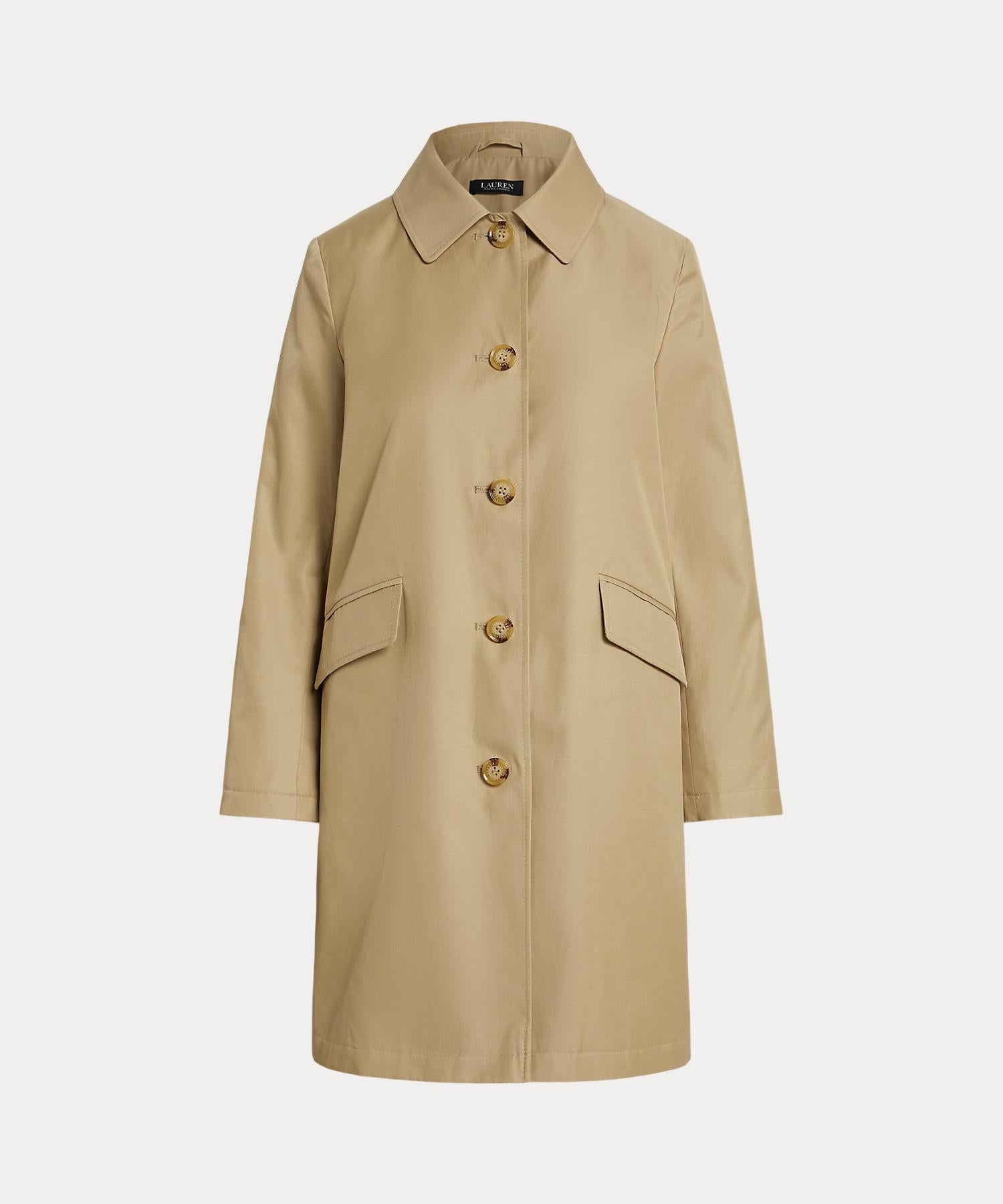ローレン ラルフ ローレン LAUREN RALPH LAUREN コットンブレンド オーバーコート （270ブラウン） 270ブラウン