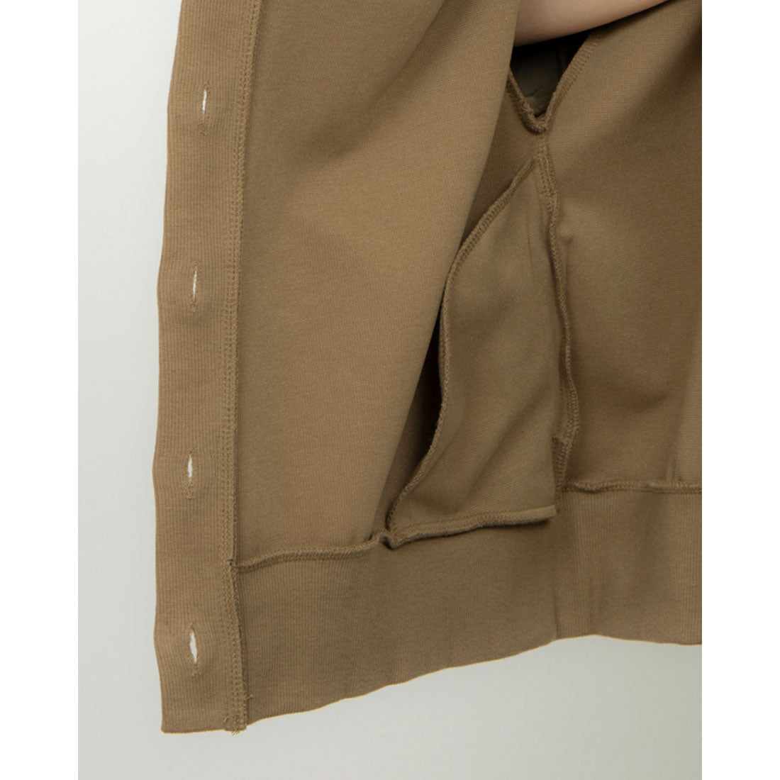La La que sera Waffle Stretch Docking Cardigan